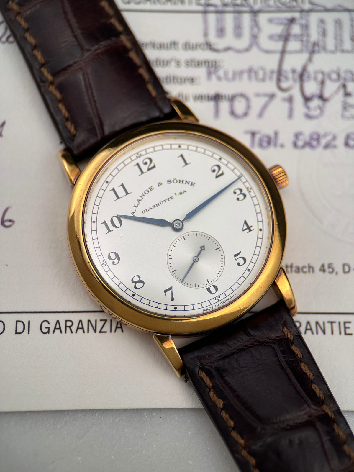 A. Lange und Söhne 1815 206.021 Fullset 1996