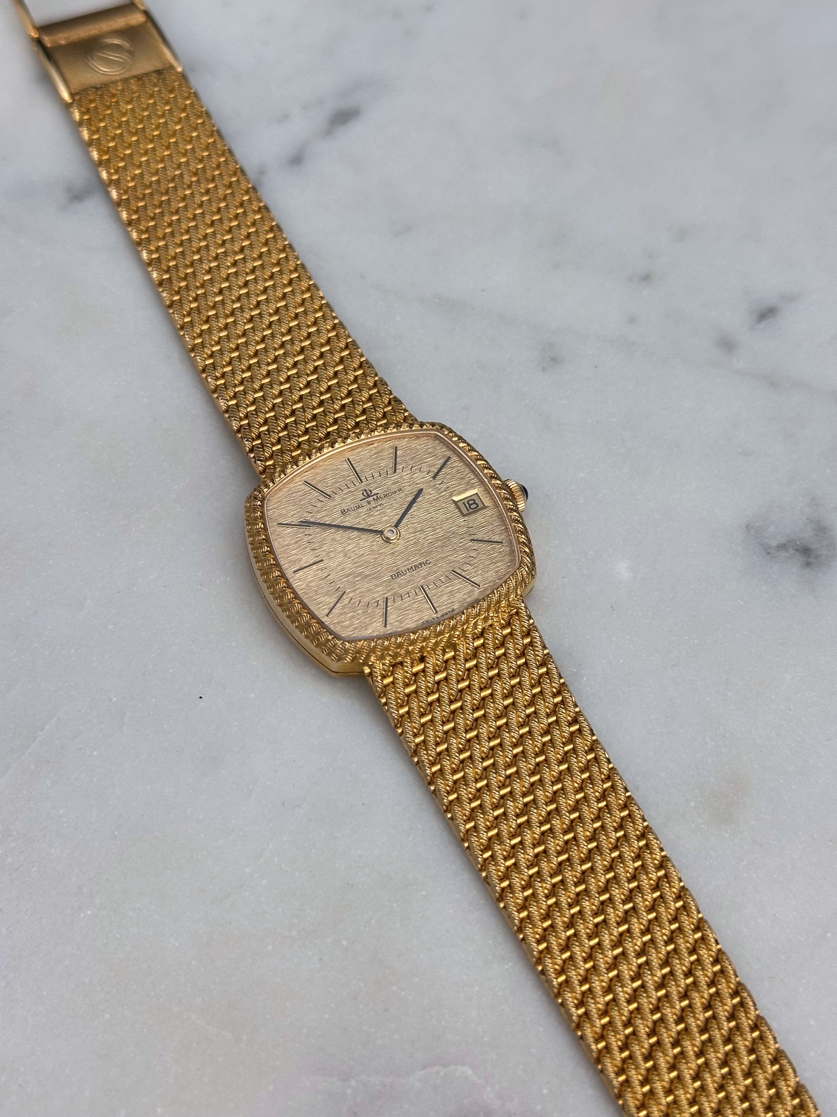 Baume Mercier Baumatic 37069 18K Gelbgold