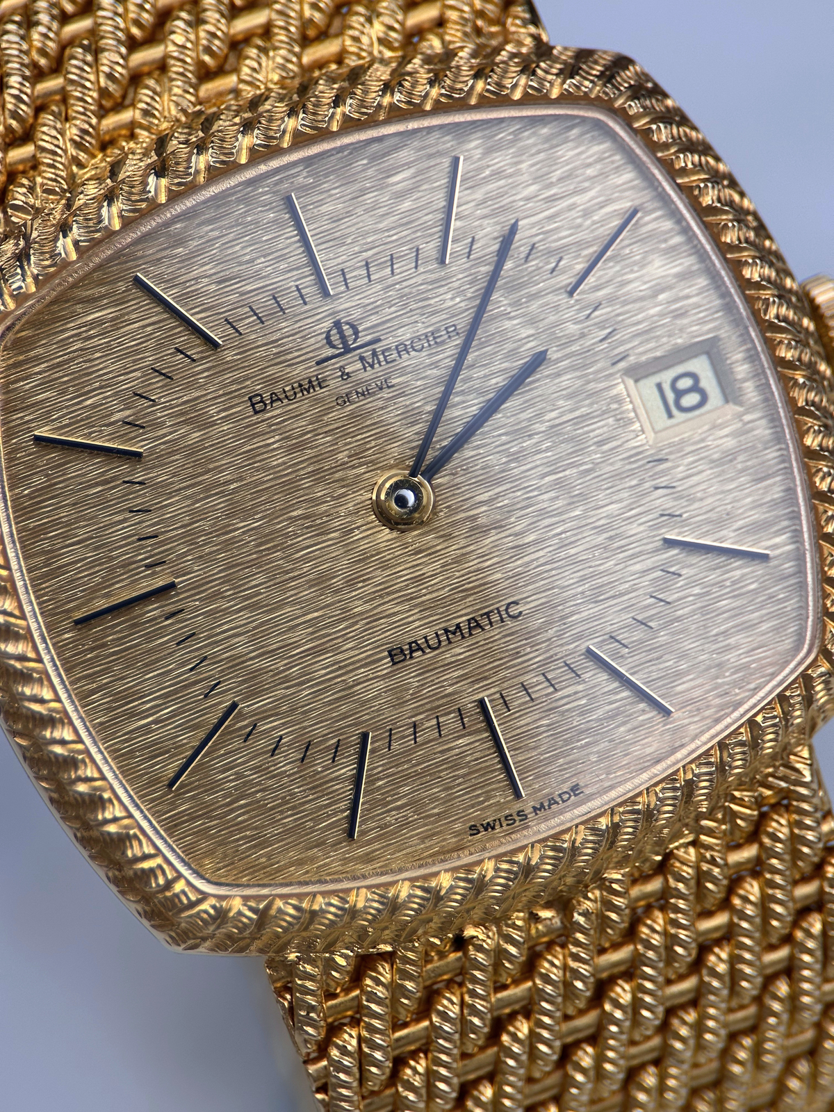 Baume Mercier Baumatic 37069 18K Gelbgold