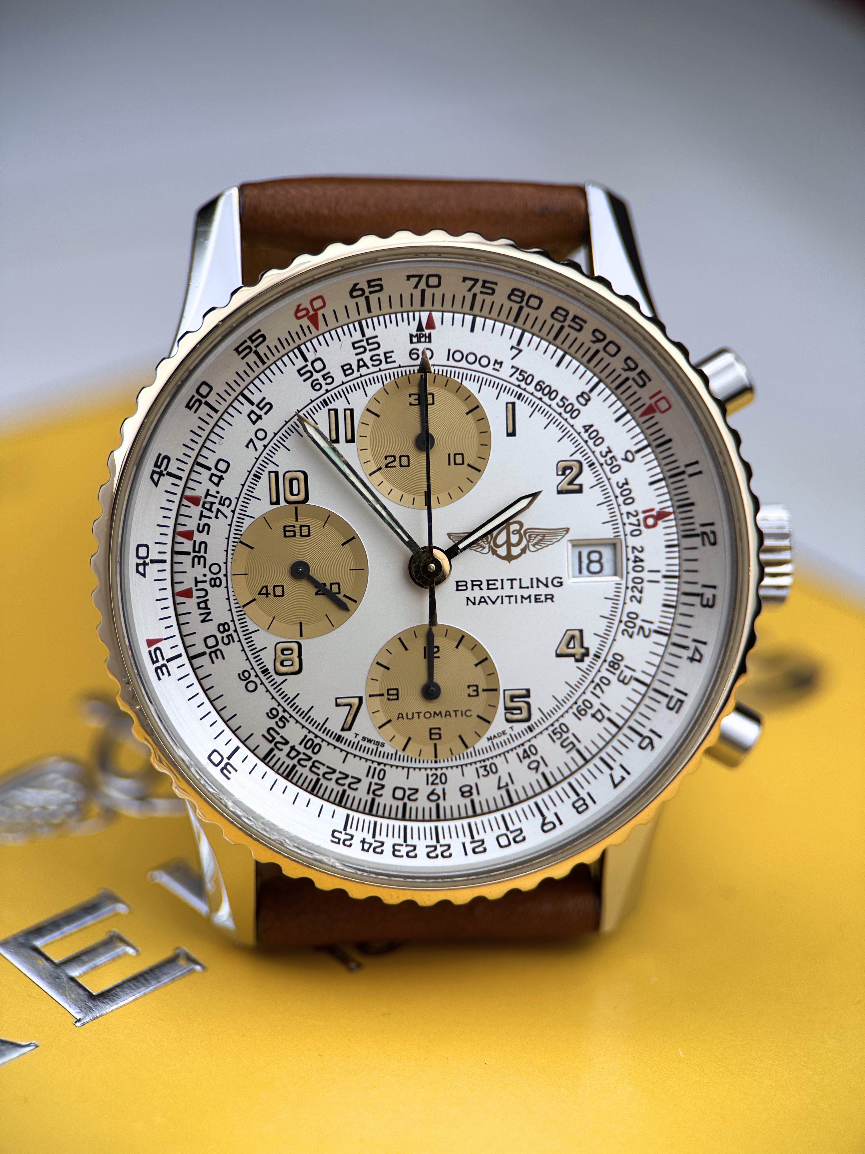 Breilting Navitimer Old Navitimer Weiß B13019 Automatik