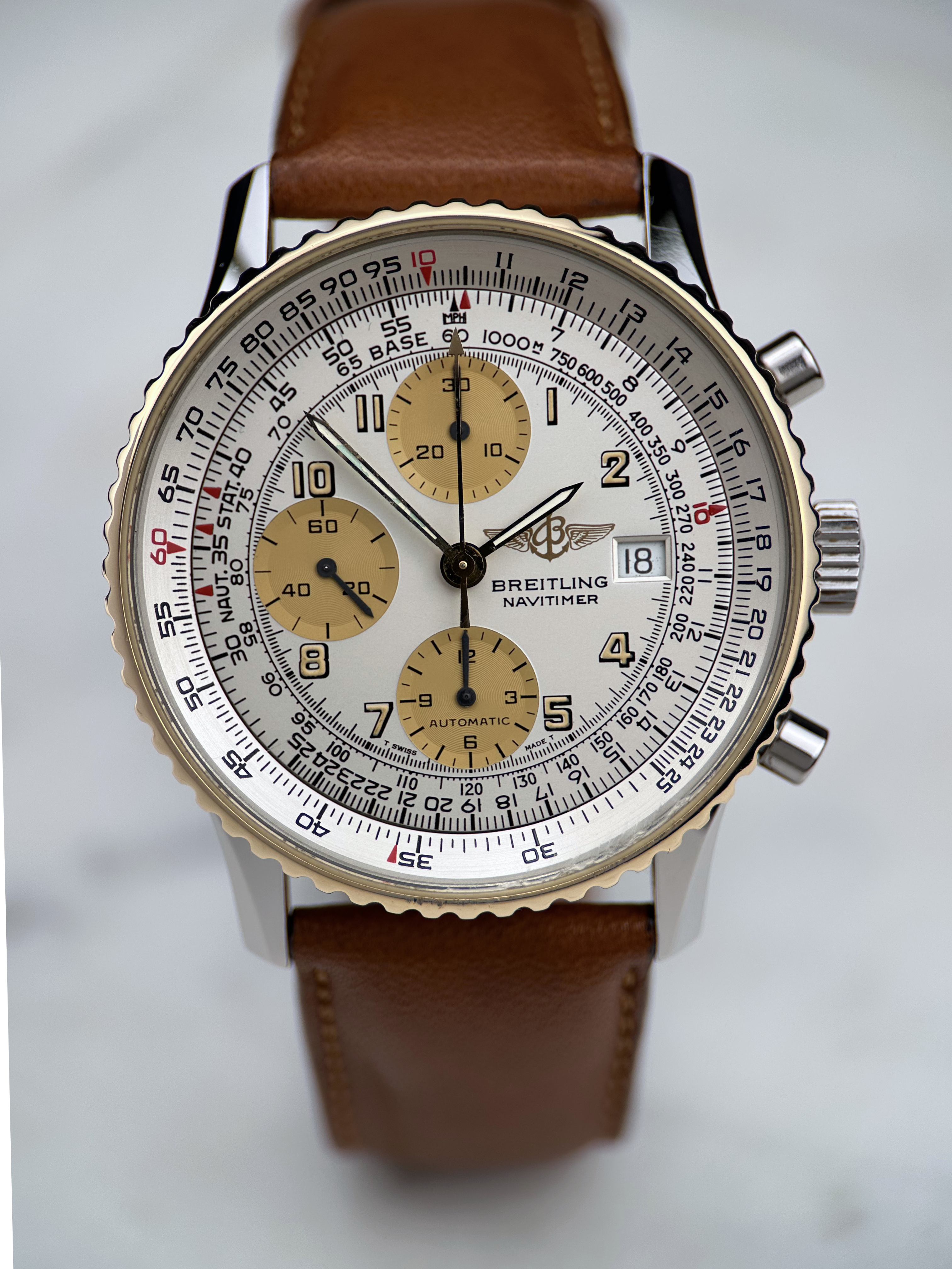 Breilting Navitimer Old Navitimer Weiß B13019 Automatik