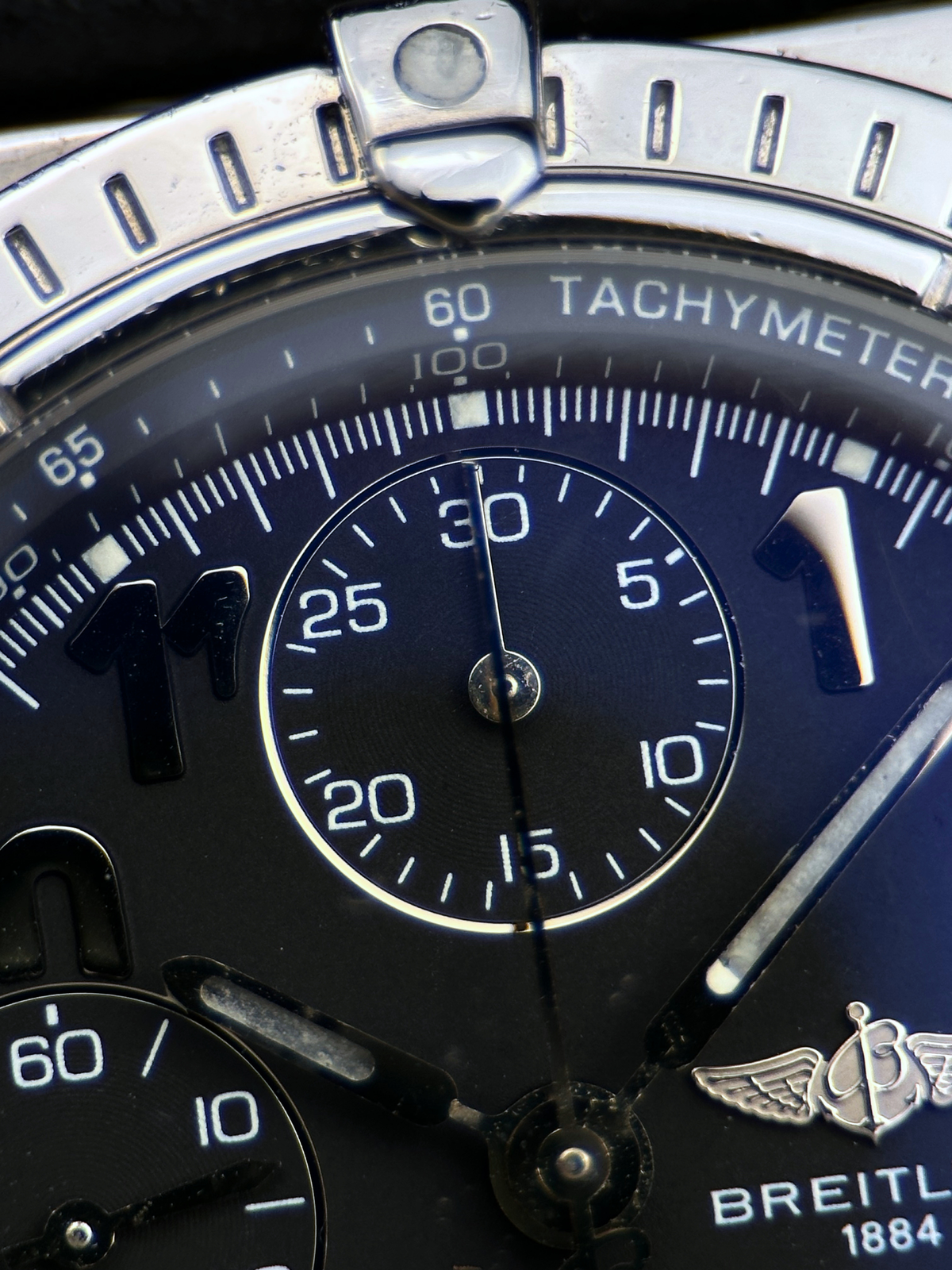 Breitling Chronomat 39mm Schwarz A13050