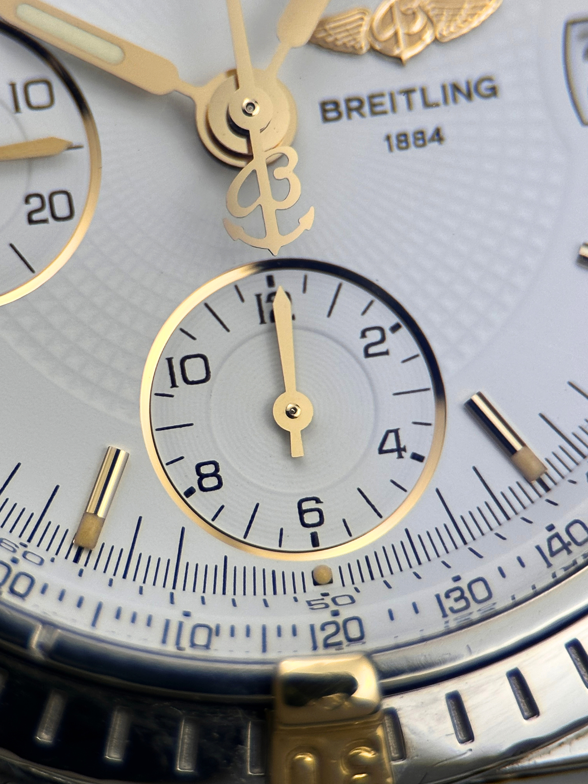 Breitling Chronomat 39mm Weiß 13050