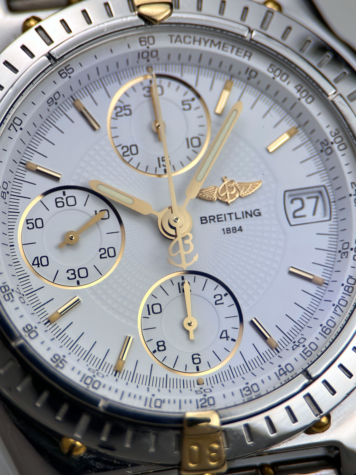 Breitling Chronomat 39mm Weiß 13050