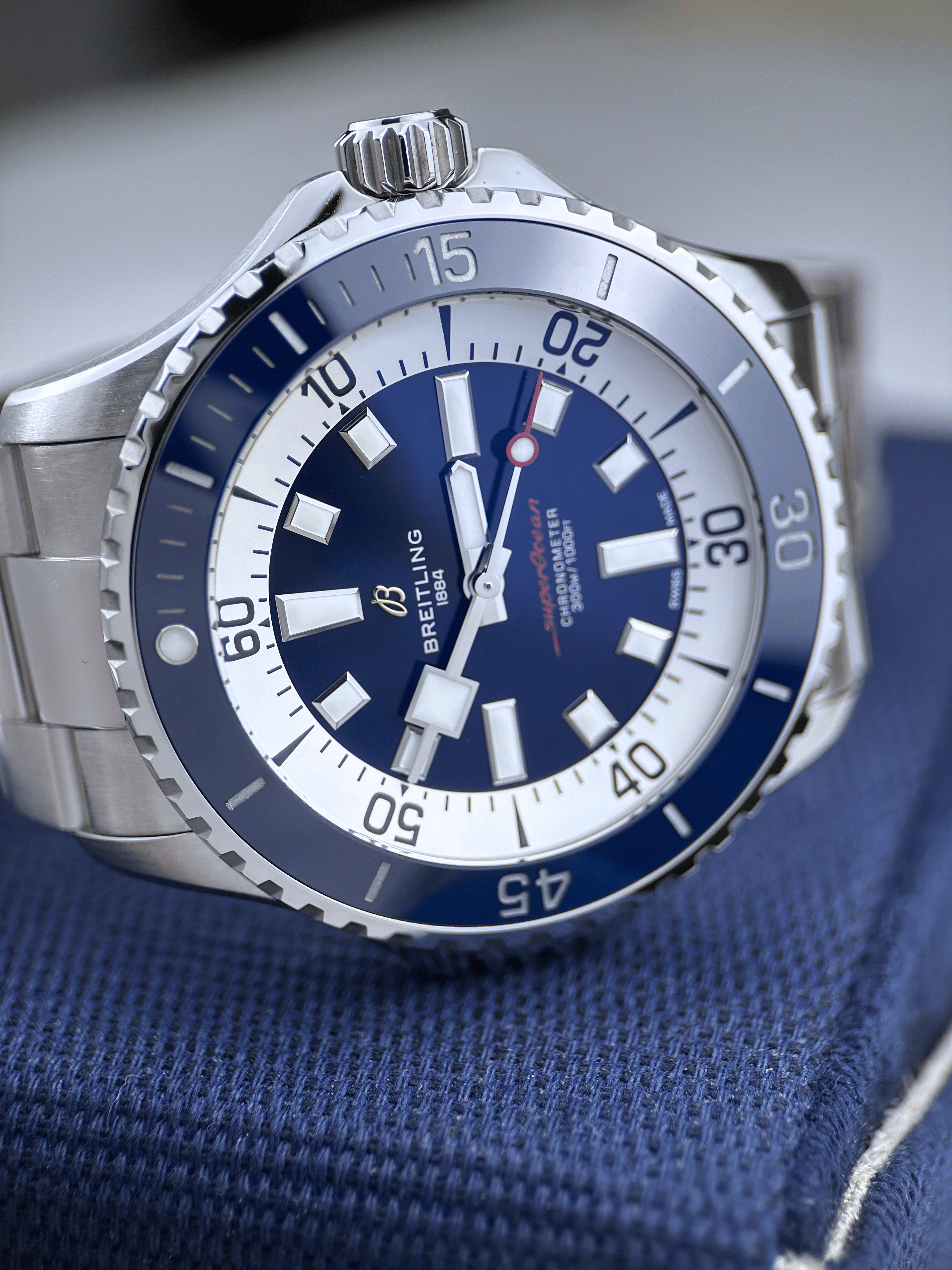 Breitling Super Ocean 46 Automatik A17378E71C1A1 Fullset 2019