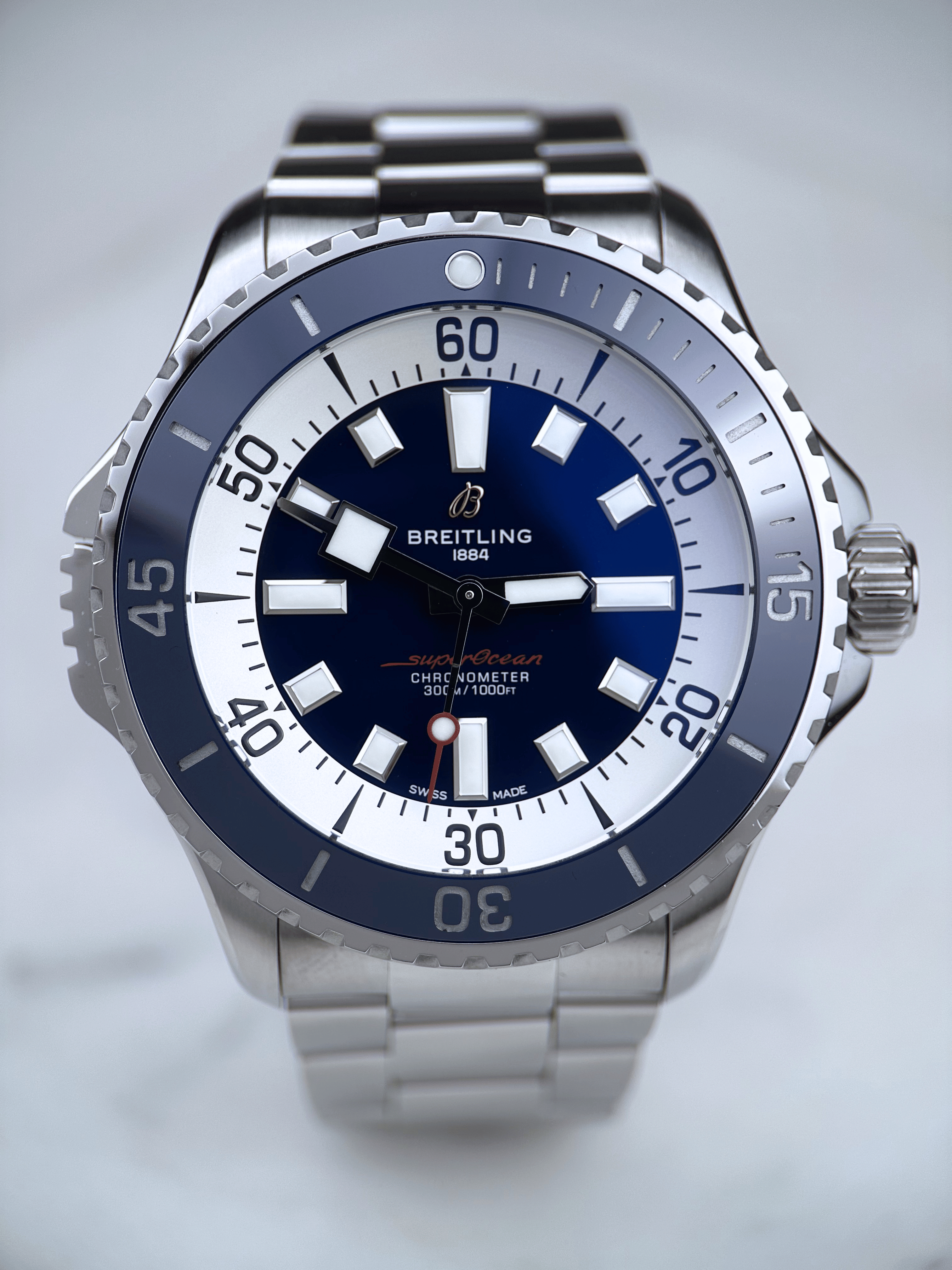 Breitling Super Ocean 46 Automatik A17378E71C1A1 Fullset 2019