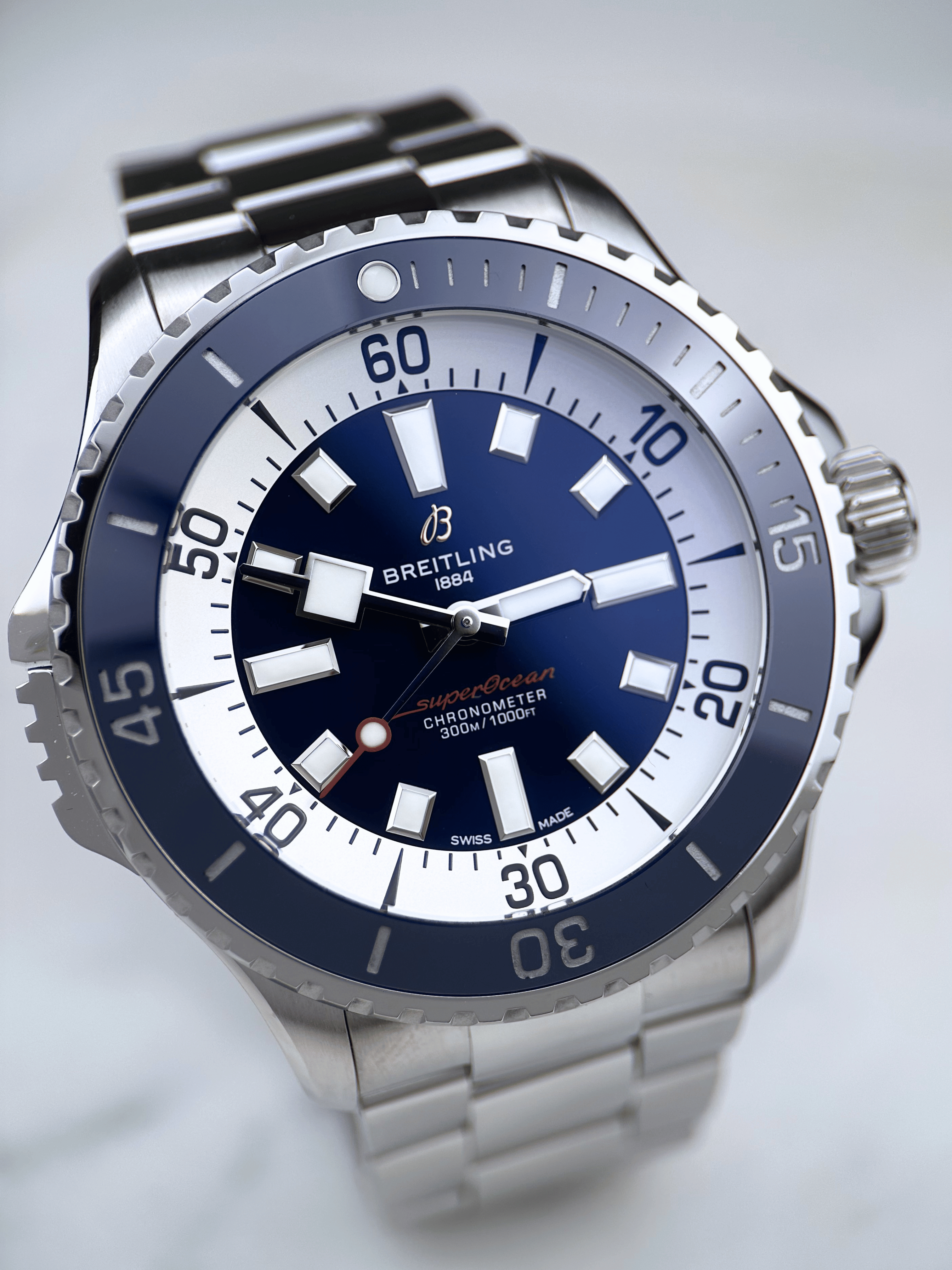 Breitling Super Ocean 46 Automatik A17378E71C1A1 Fullset 2019