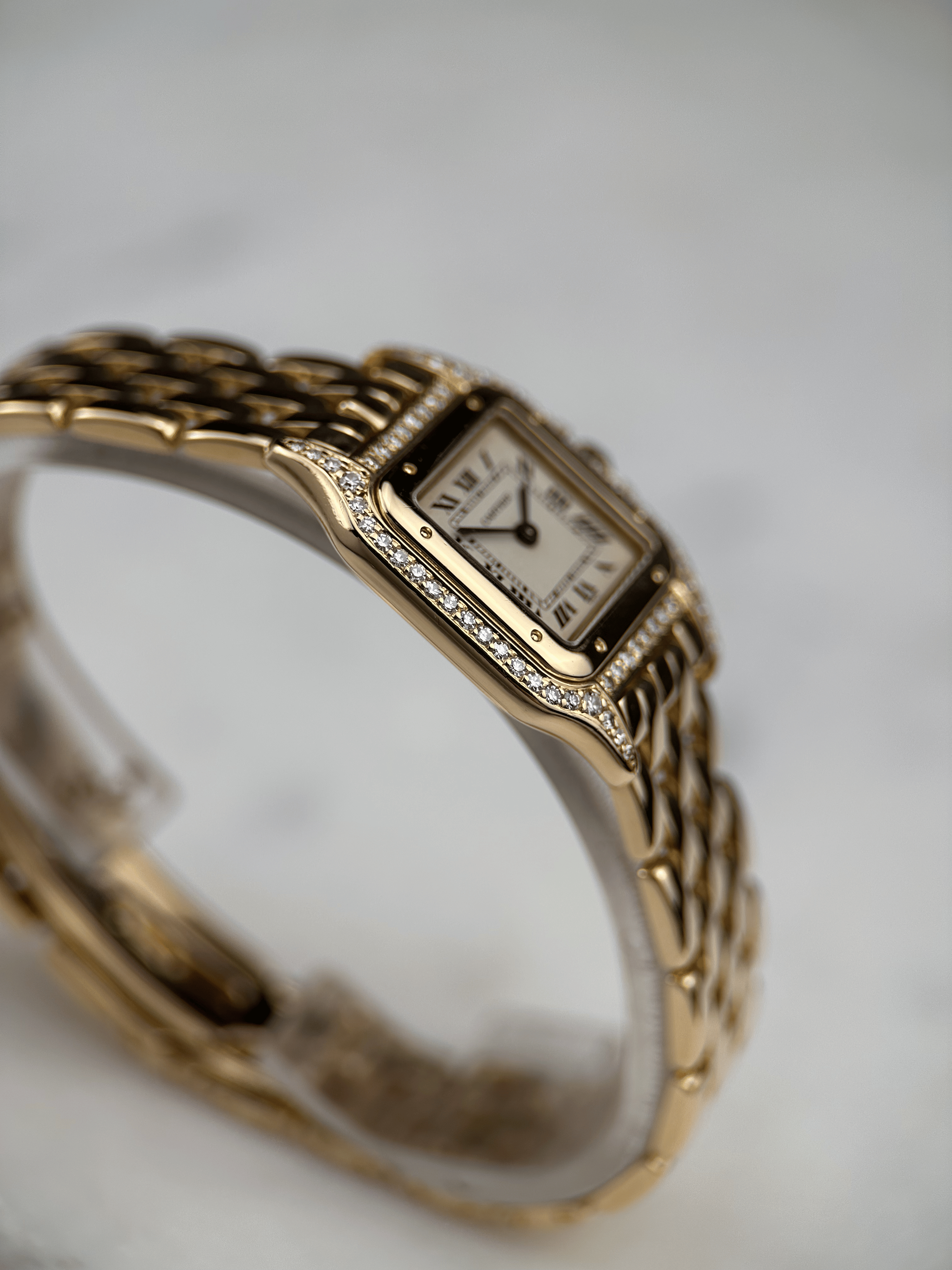 Cartier Panthere 18K Factory Diamond 8669191 Service Papiere