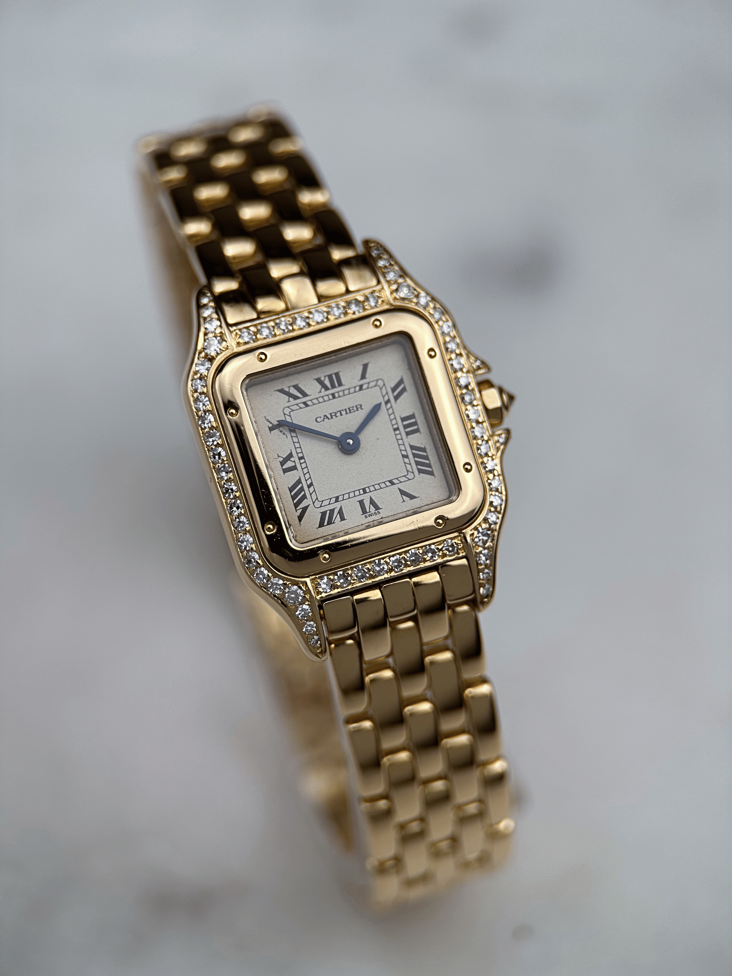 Cartier Panthere 18K Factory Diamond 8669191 Service Papiere