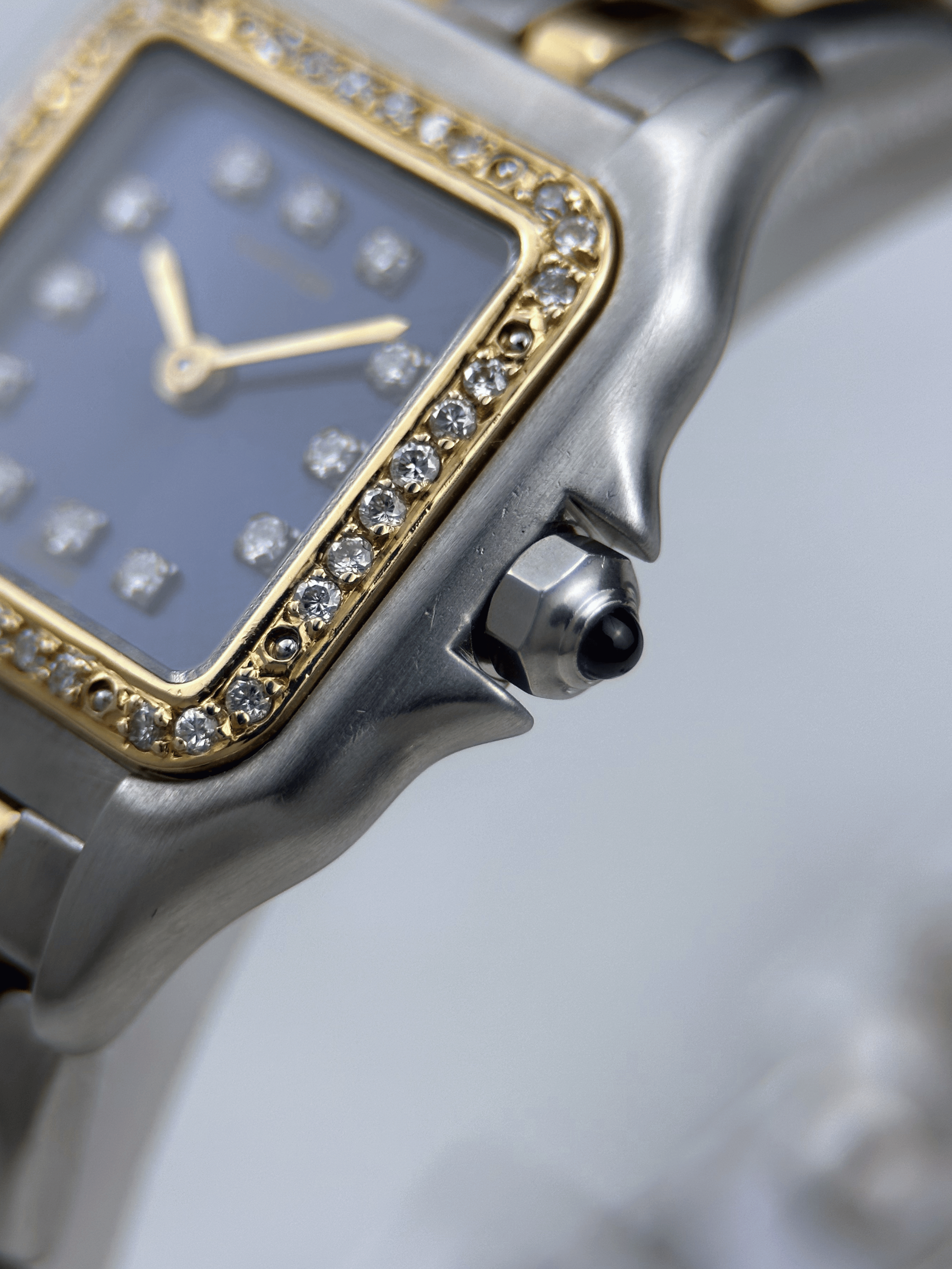 Cartier Panthere Lady Blau Brillant Aftermarket 166921 Fullset 1989