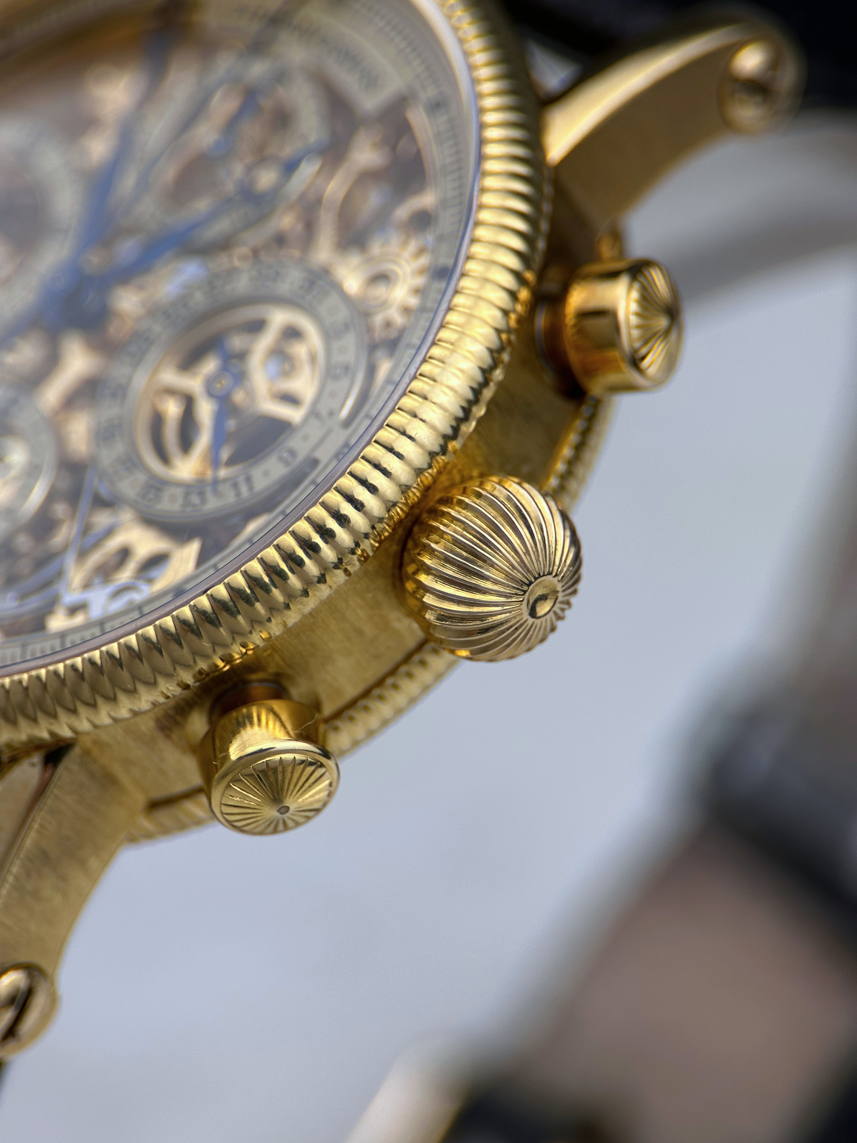 Chronoswiss Opus Skeletton 18K Gelbgold CH7521 Fullset 1997