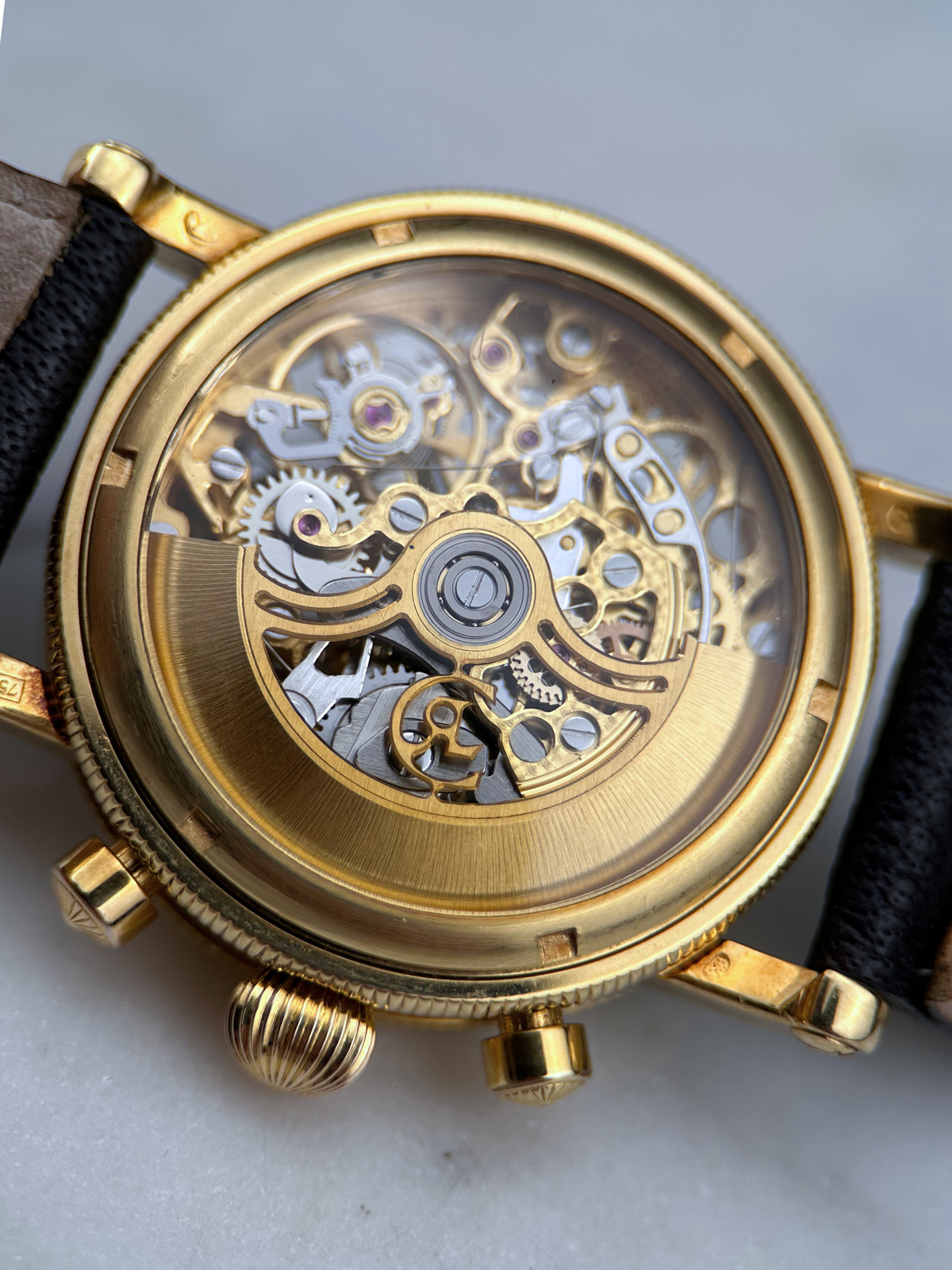 Chronoswiss Opus Skeletton 18K Gelbgold CH7521 Fullset 1997