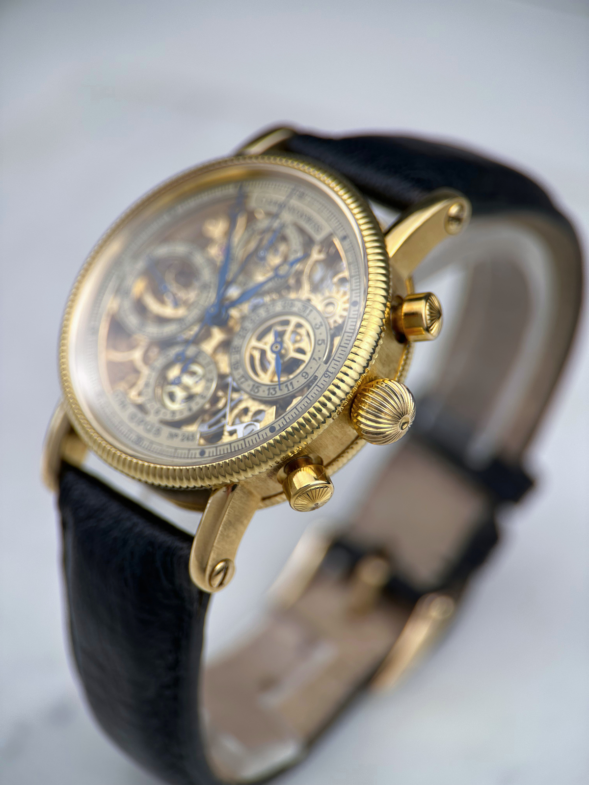 Chronoswiss Opus Skeletton 18K Gelbgold CH7521 Fullset 1997