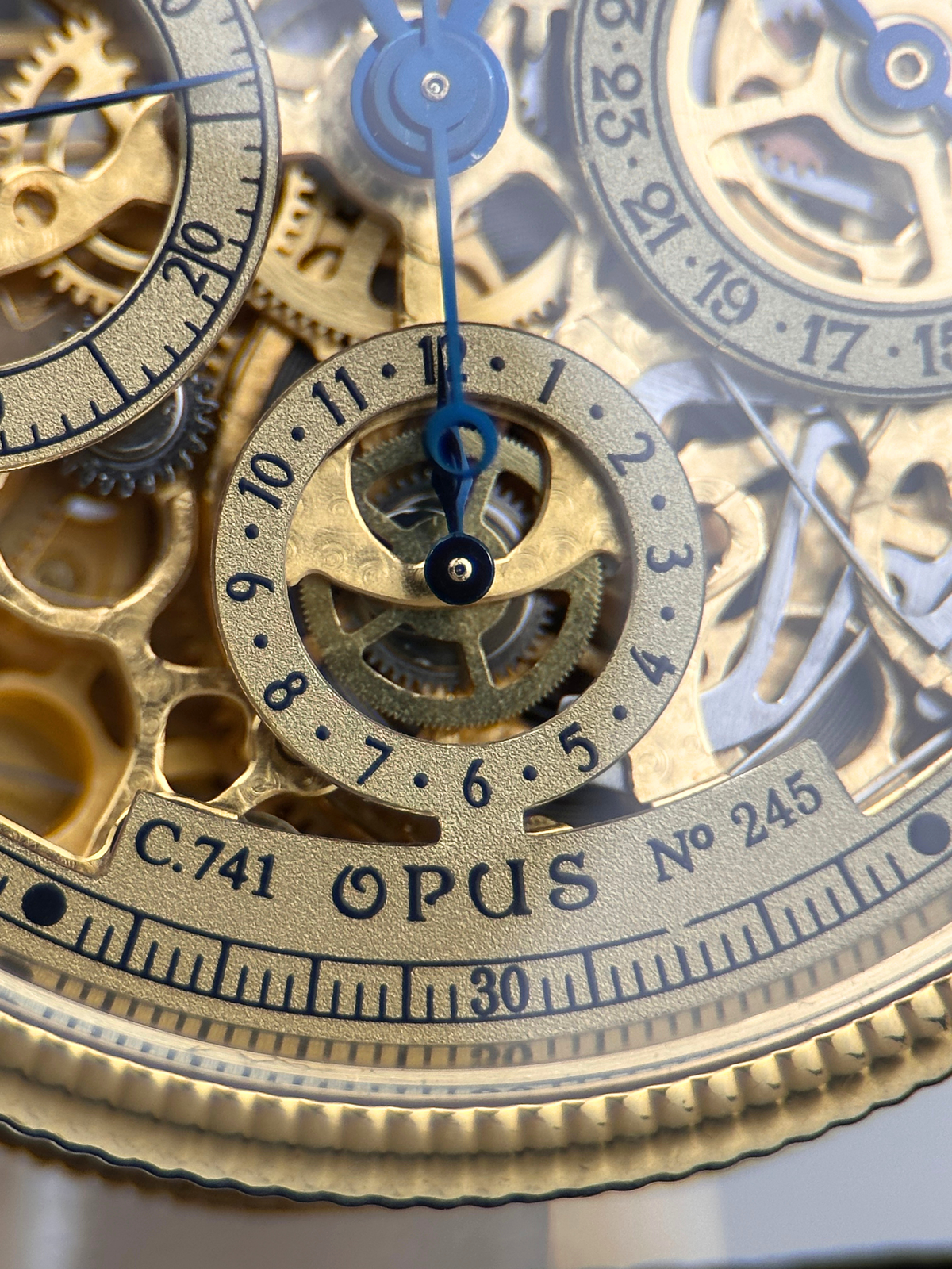 Chronoswiss Opus Skeletton 18K Gelbgold CH7521 Fullset 1997