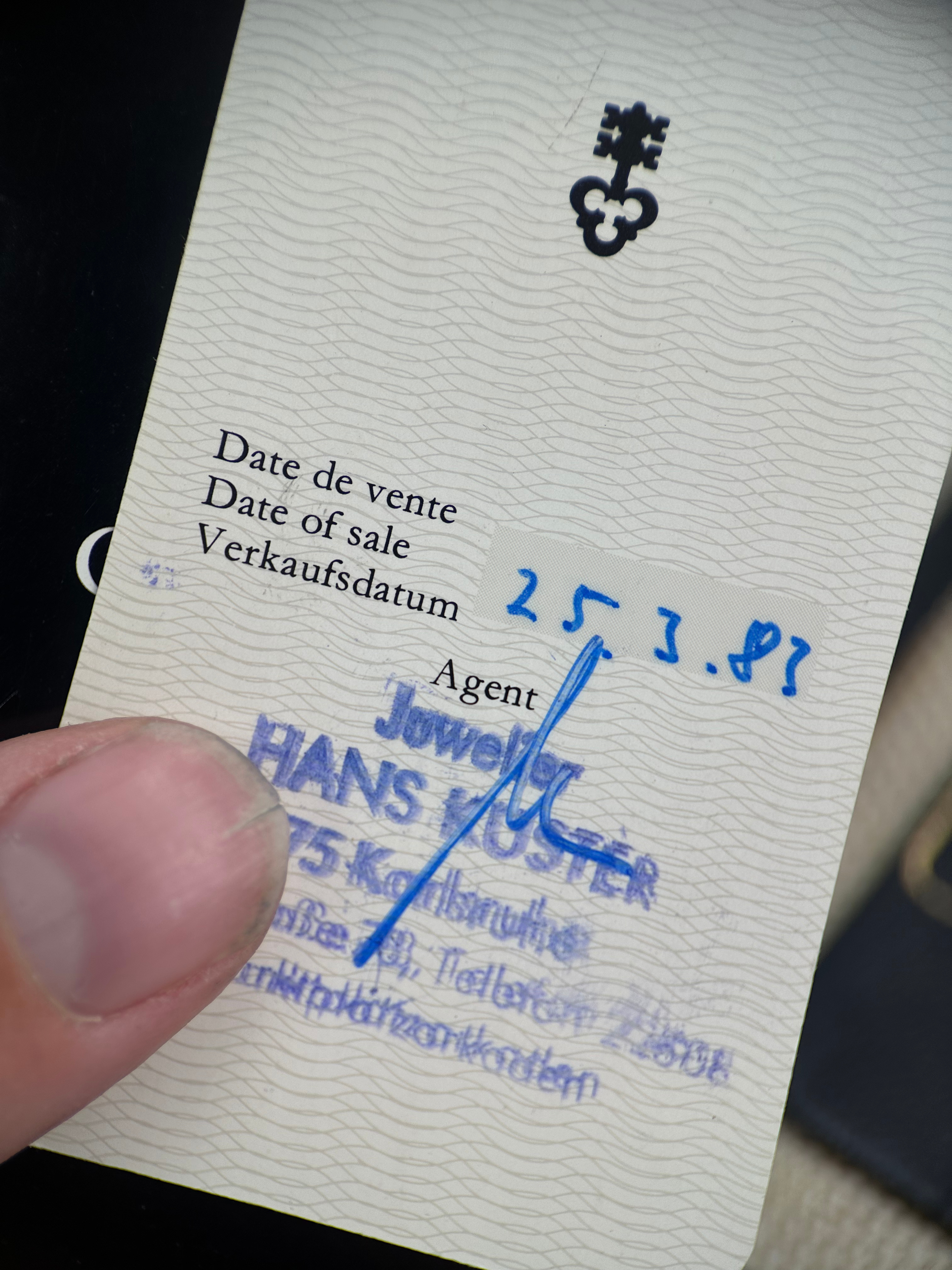 Corum Ingot 15g Gold Bar 4440056 Fullset 1983