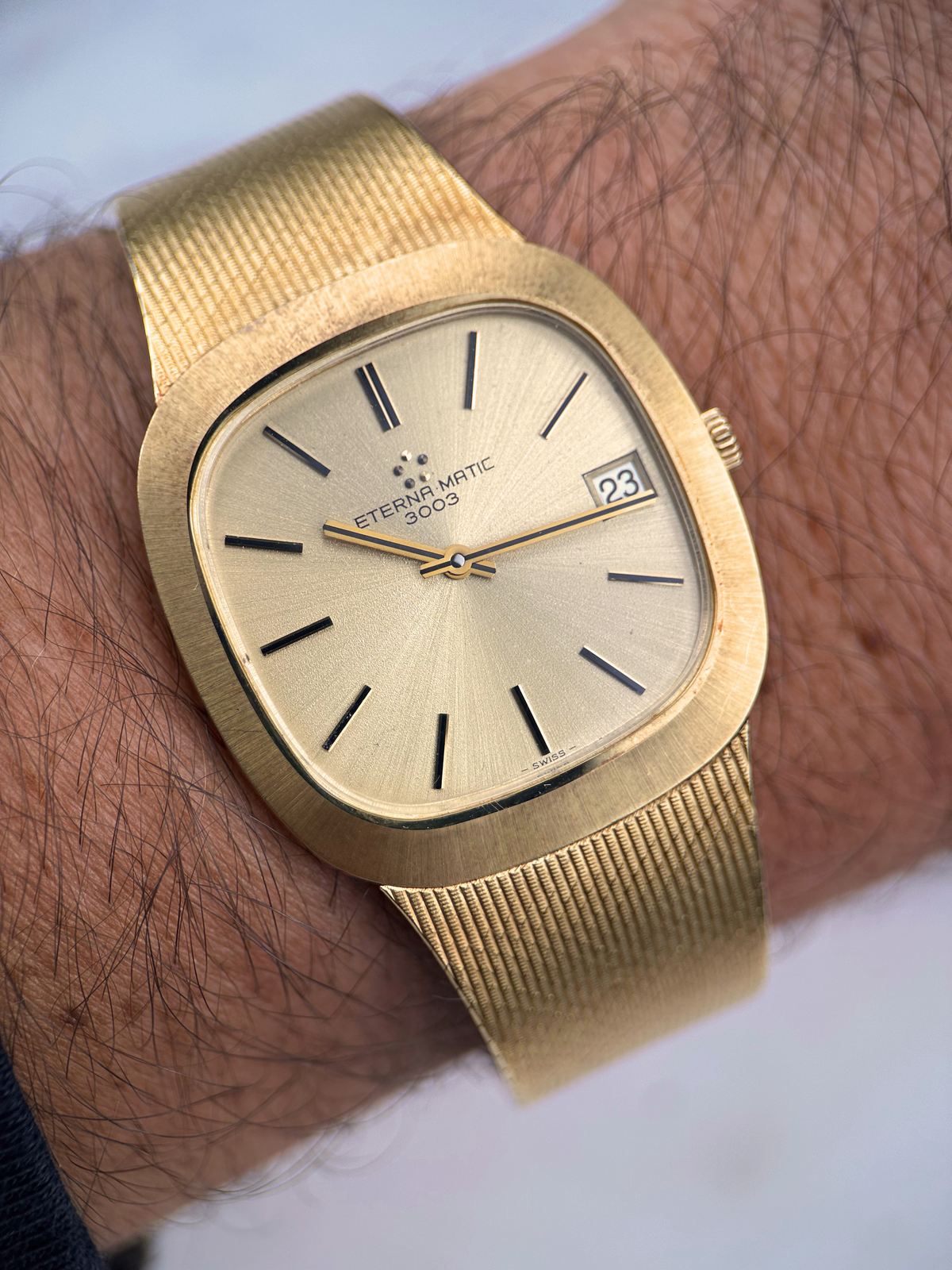 Eterna Eternamatic 3003 18K Gelbgold
