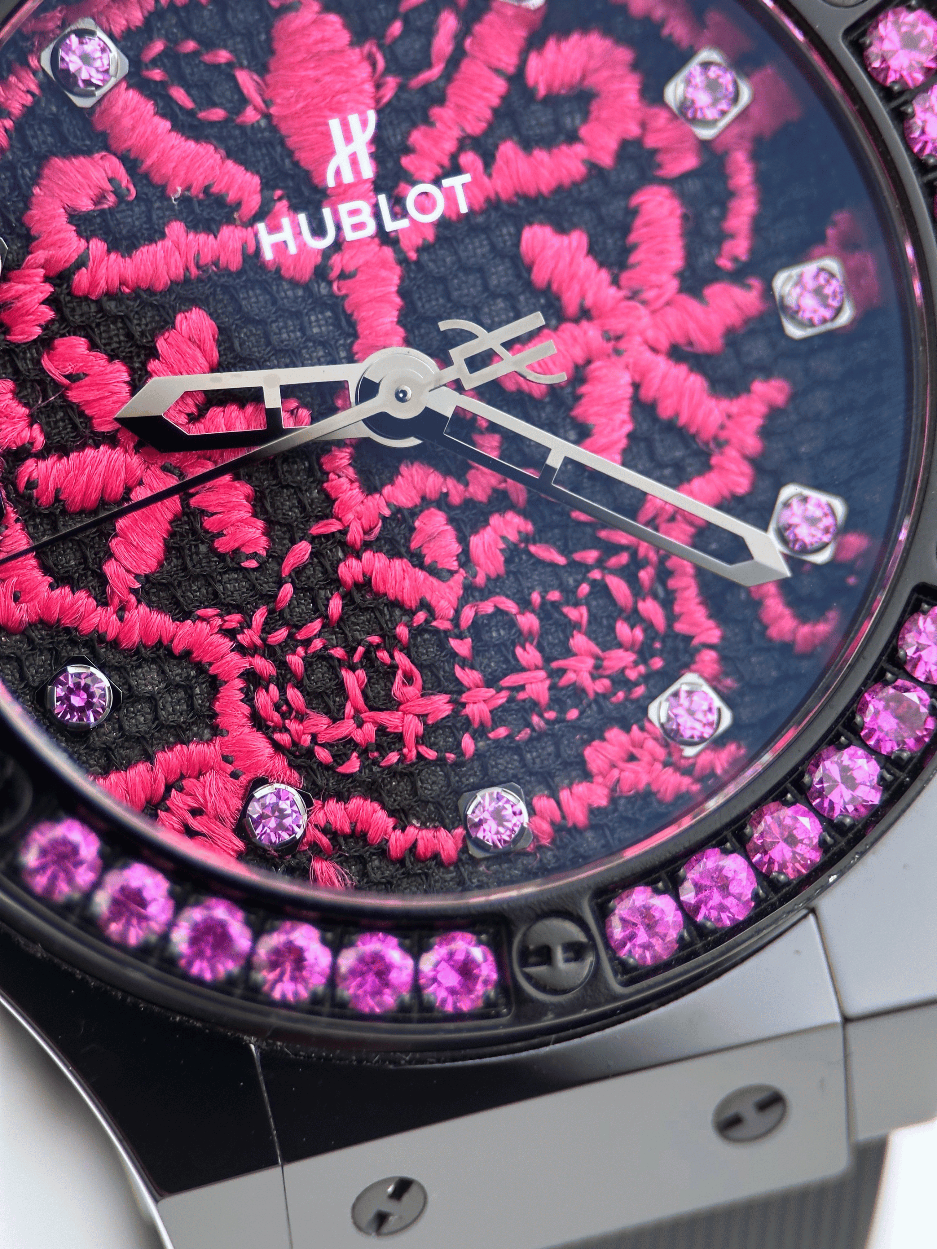 Hublot Big Bang 41mm "Suger Skull Hot Pink" Limited Edition Fullset 2017
