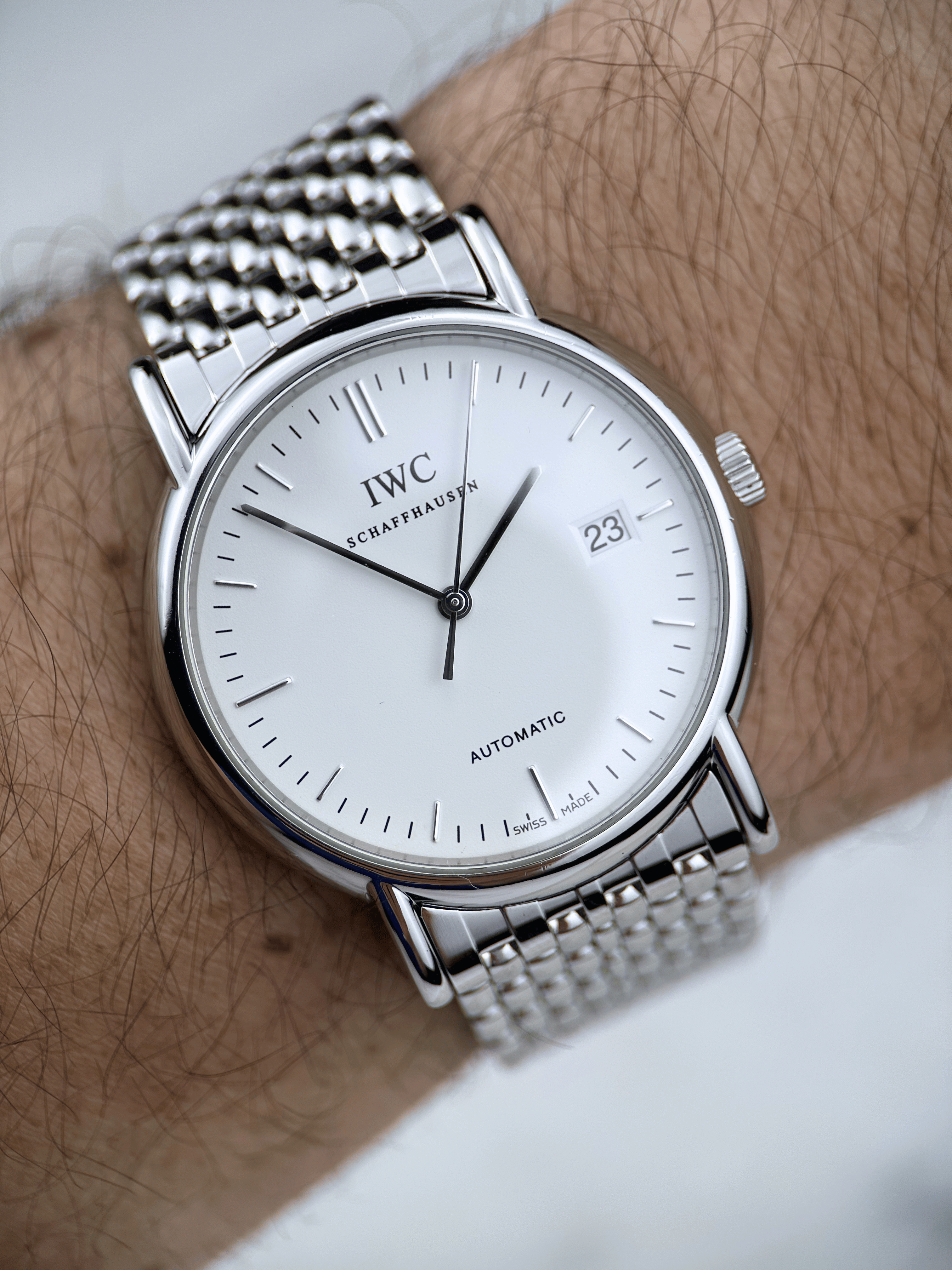 IWC Portofino Automatik IW353303 Org. Papiere 2005