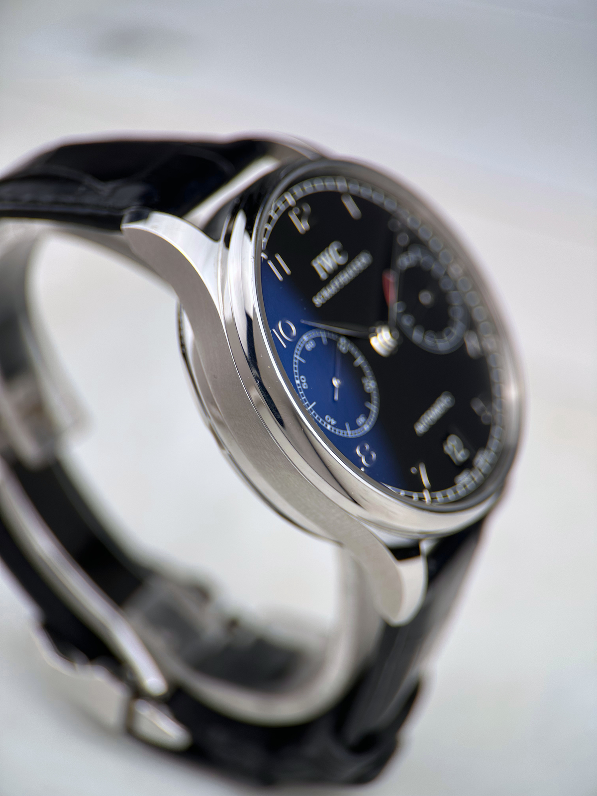 IWC Portugieser 7 Days Schwarz IW500109 Fullset