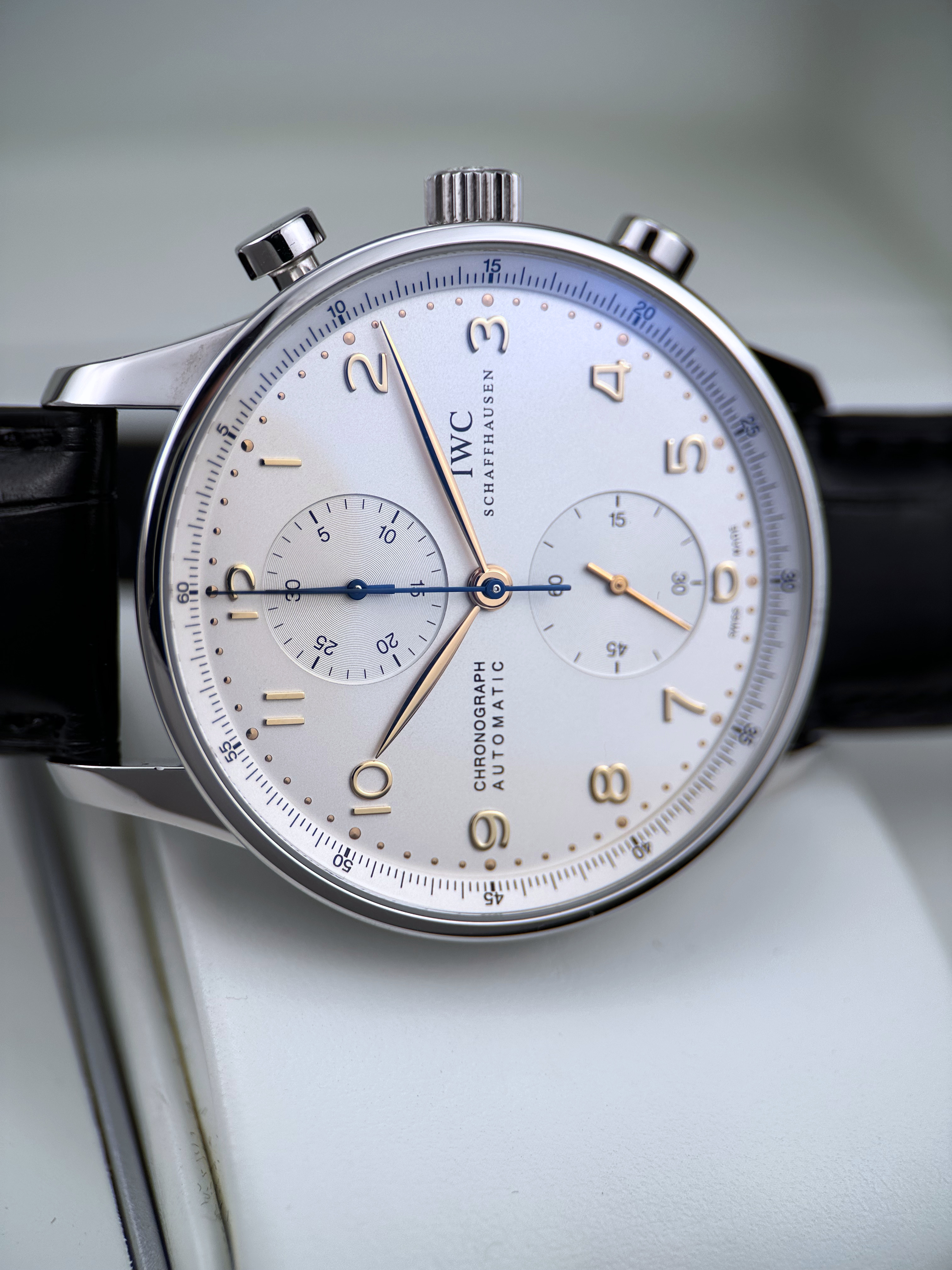 IWC Portugieser Chronograph IW371445 Fullset 2015