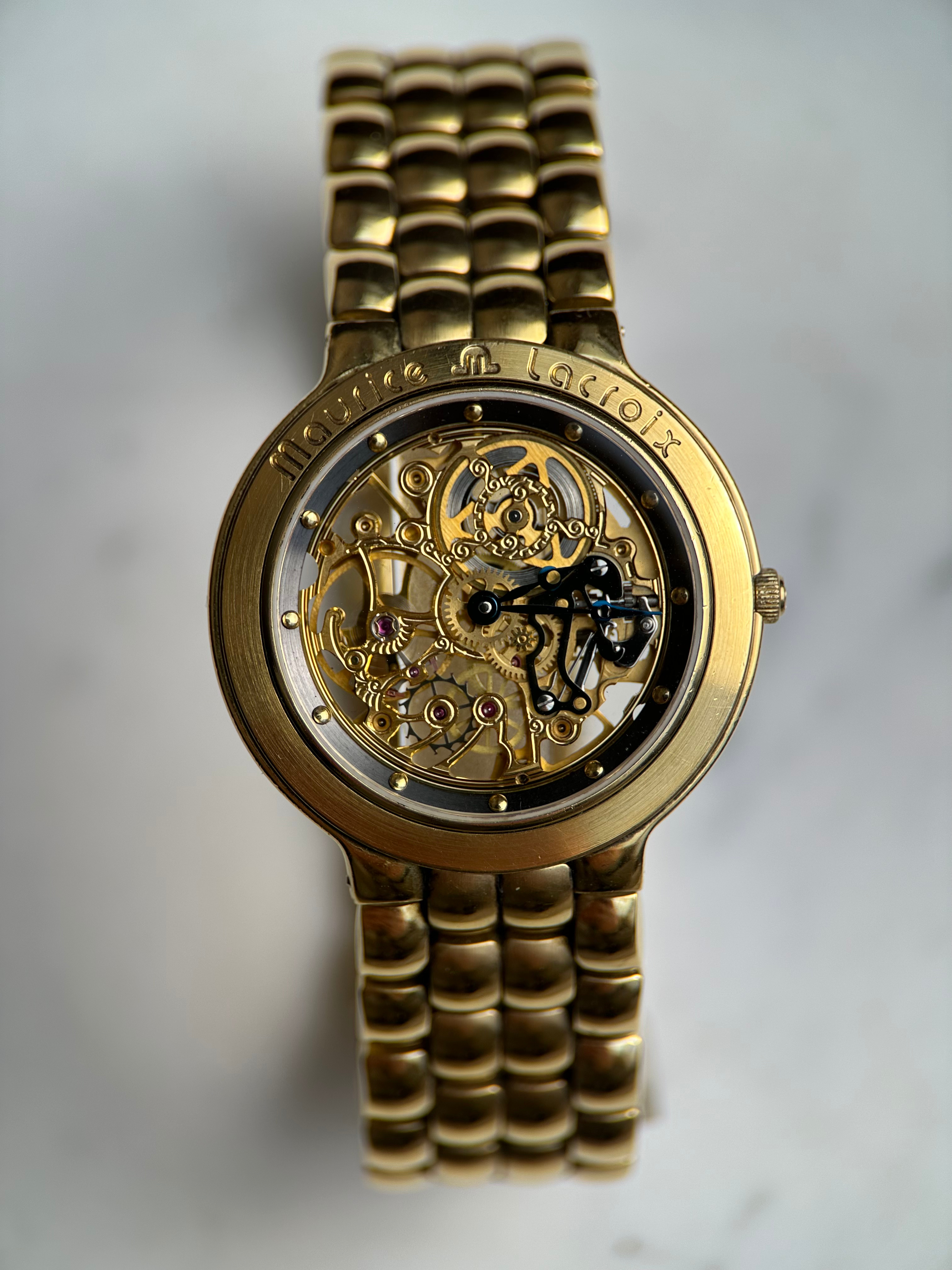 Maurice Lacroix Skeletton 12132-5201 Fullset 1990