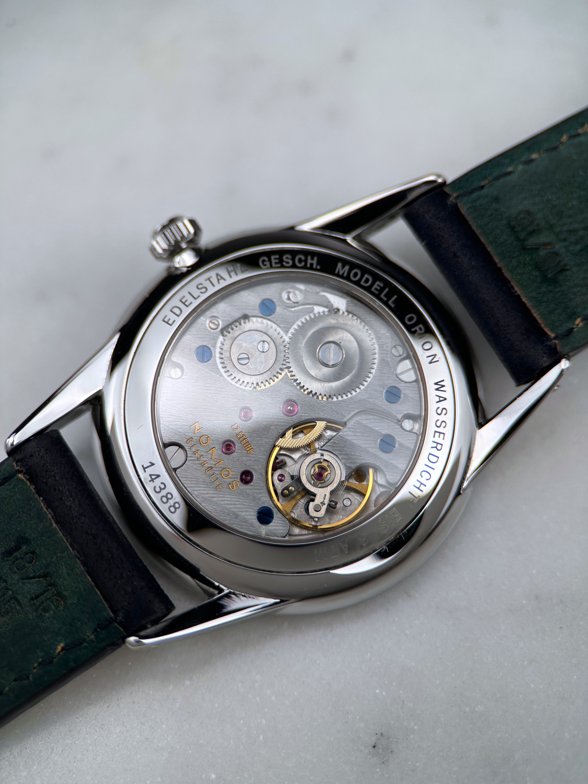Nomos Orion Silber 309 Fullset 2009