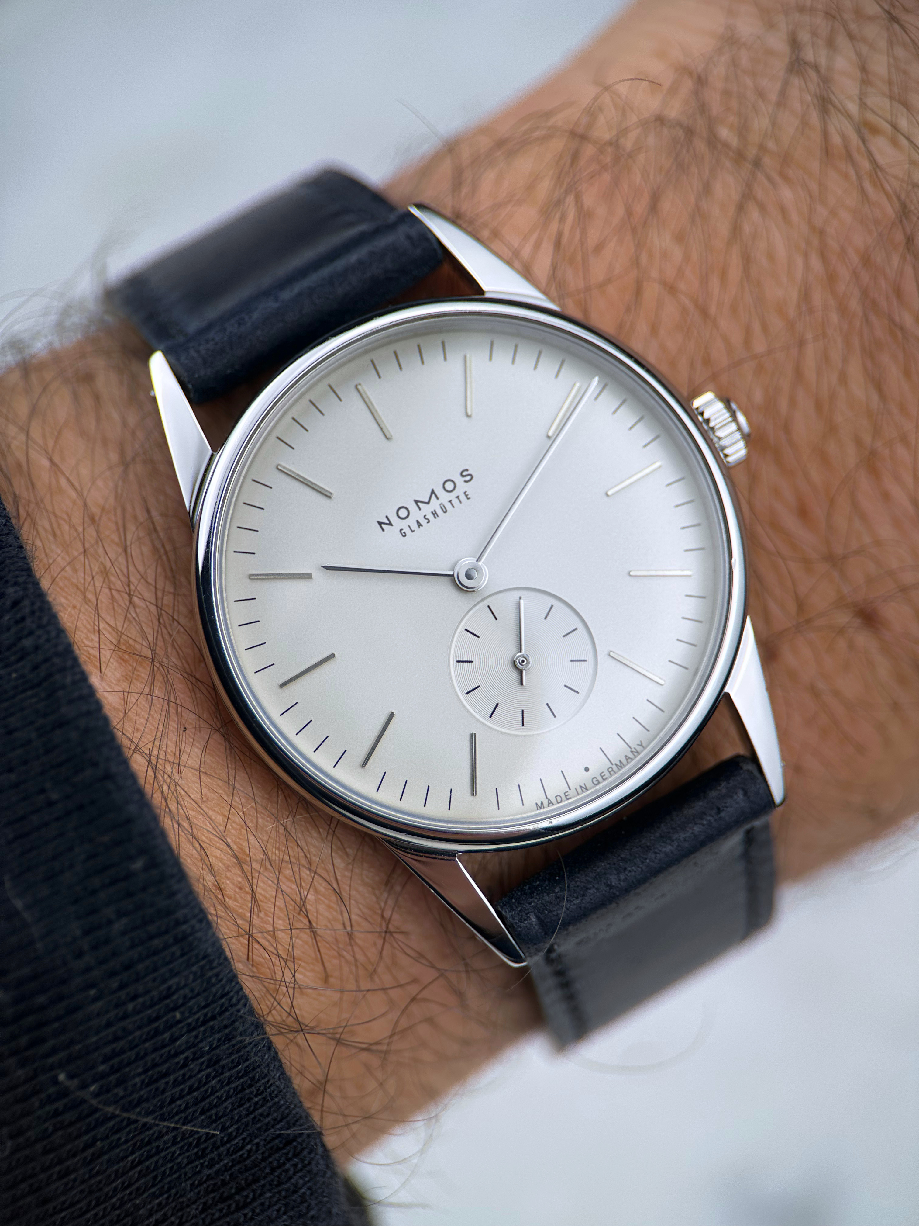 Nomos Orion Silber 309 Fullset 2009