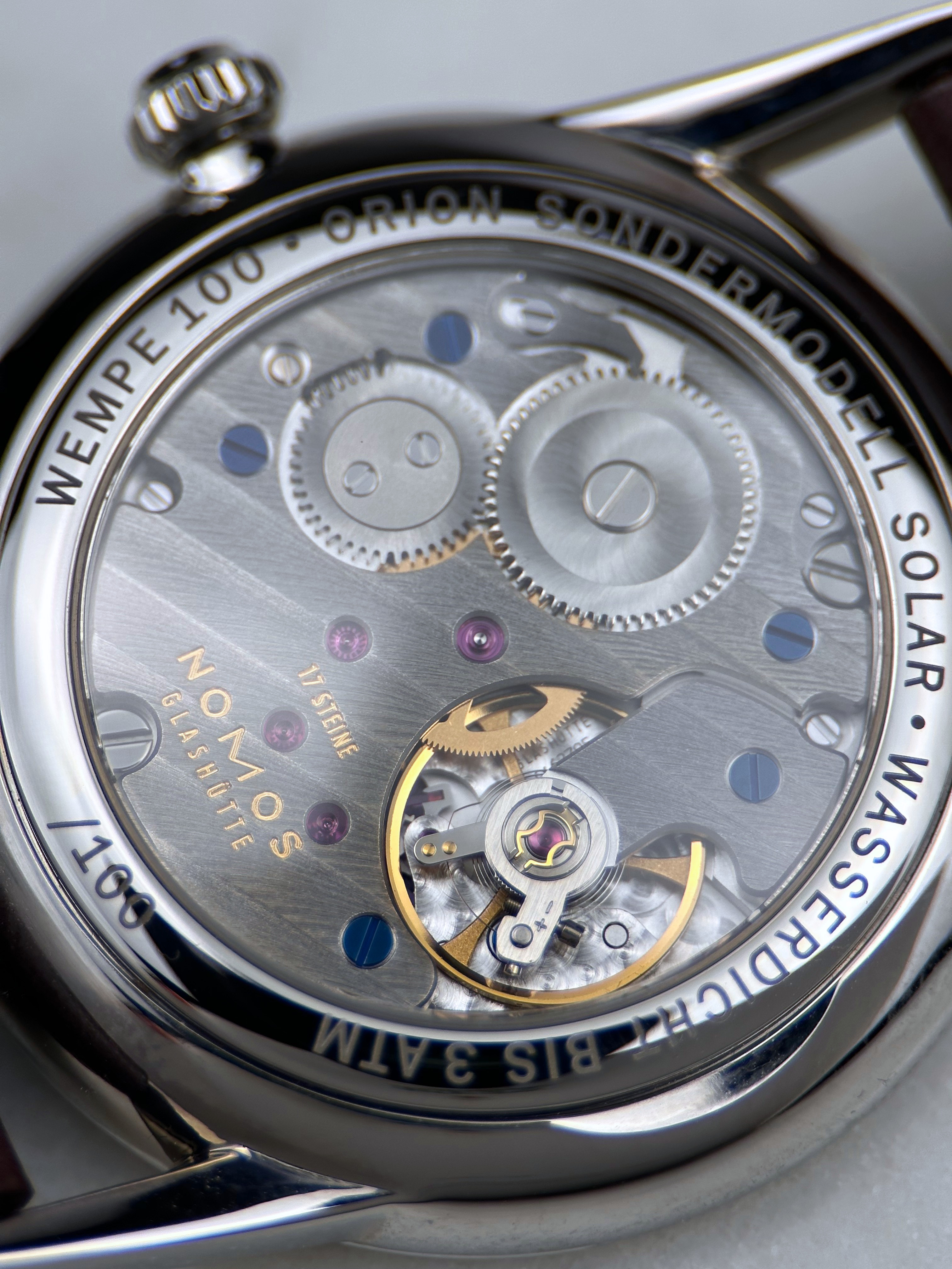 Nomos Orion Solar Sondermodell Fullset 2011