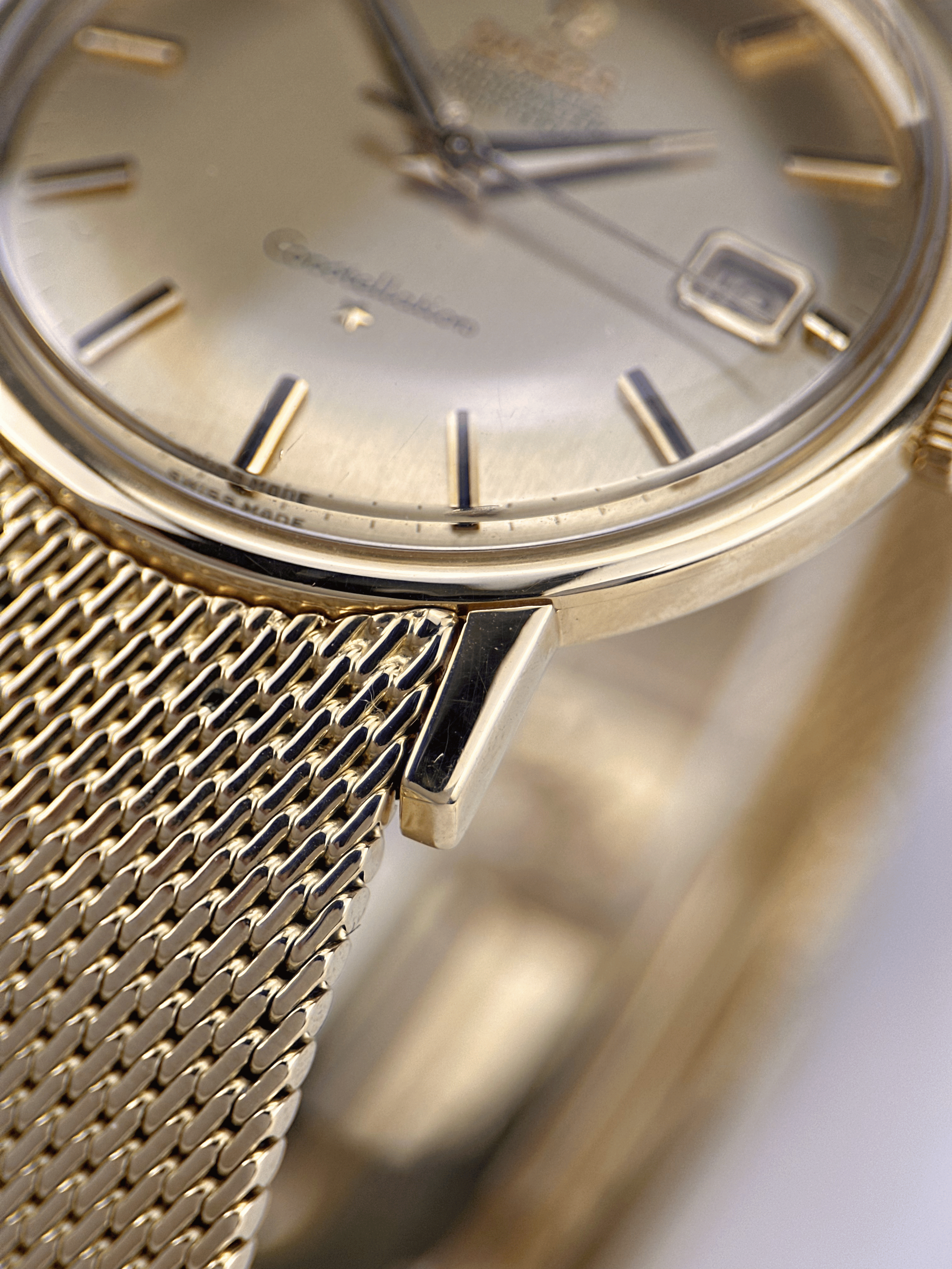 Omega Constellation 18k Gelbgold BA.168014-7006 Fullset 1966