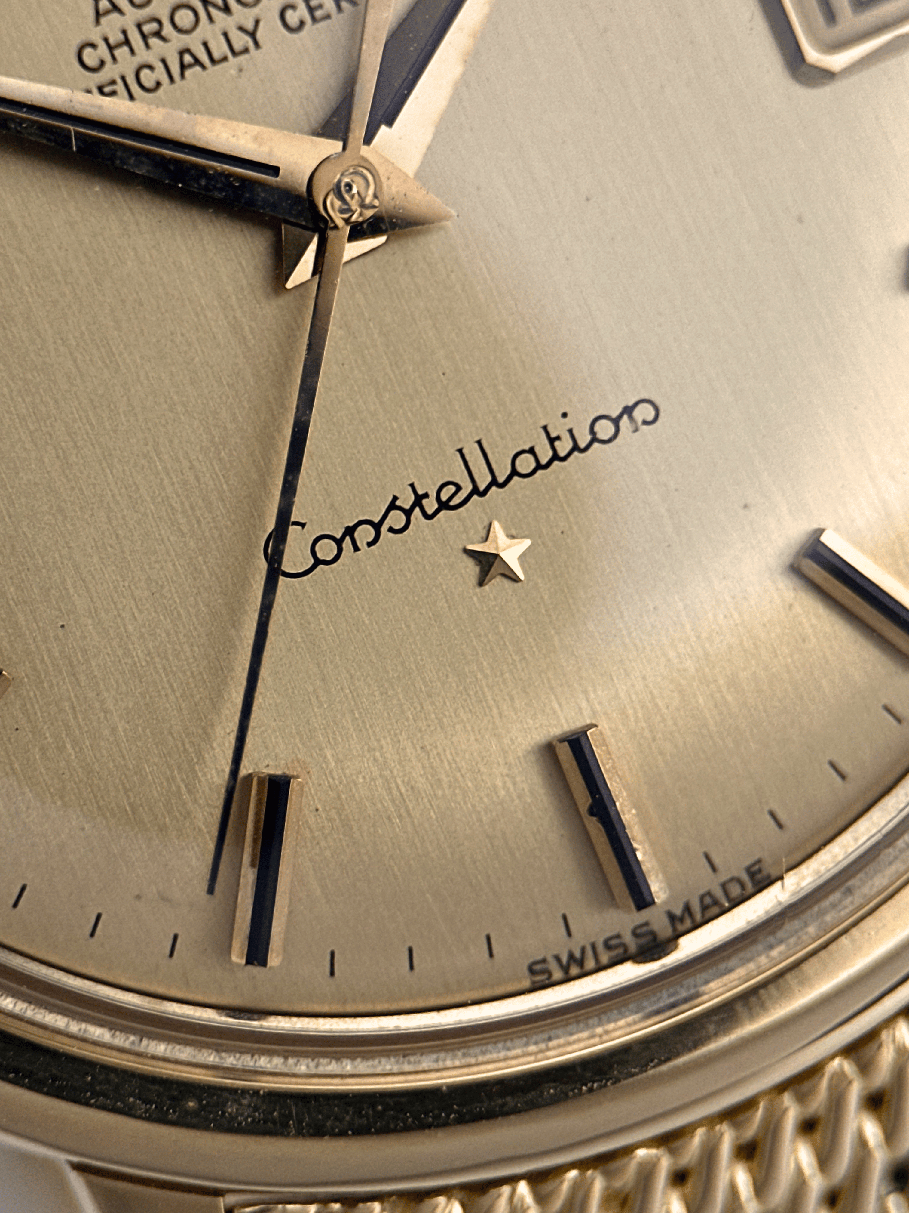 Omega Constellation 18k Gelbgold BA.168014-7006 Fullset 1966