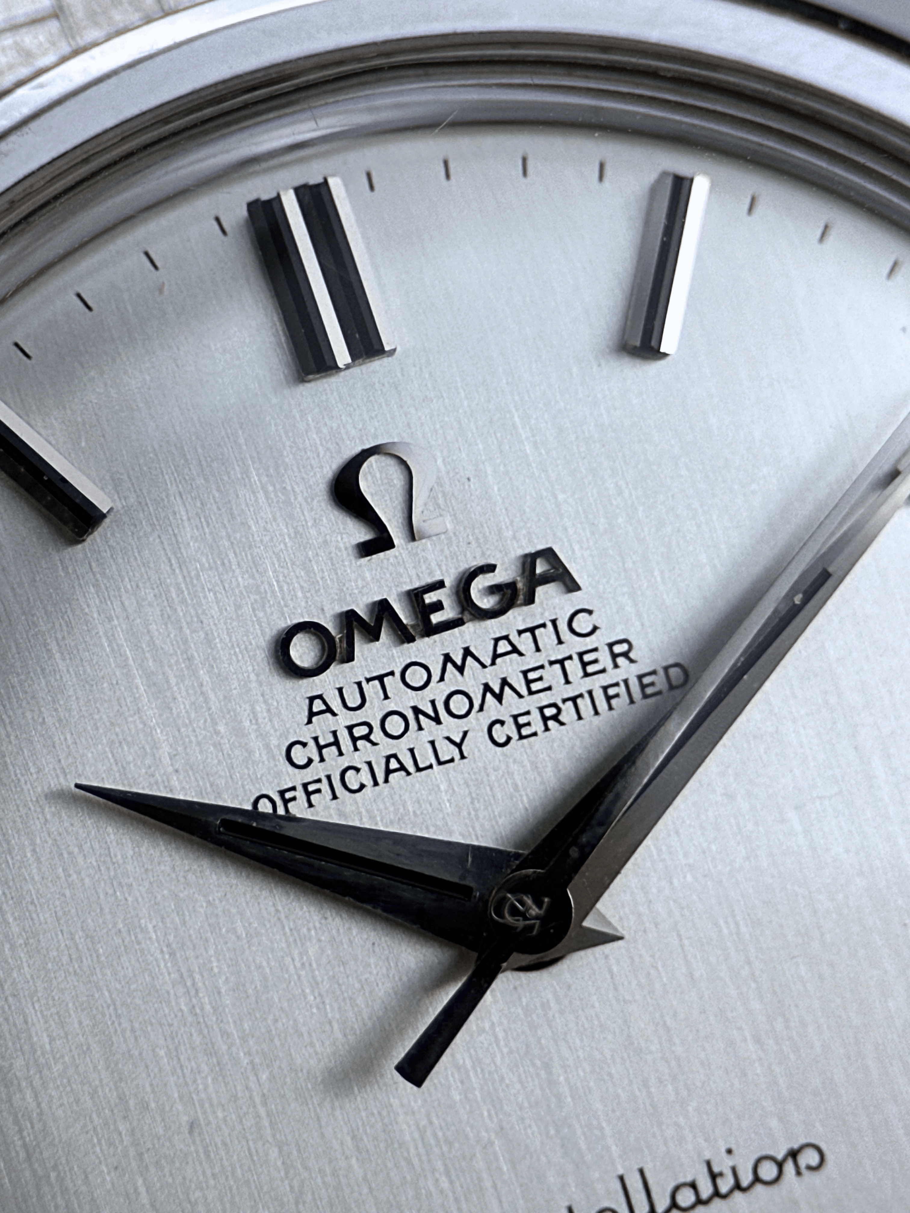 Omega Constellation 18k Weißgold BC.3684060 Fullset 1969