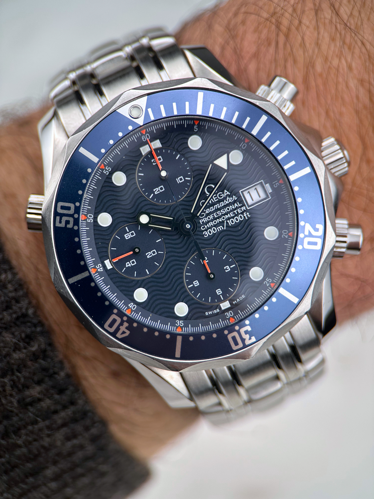 Omega Seamaster 300m 2599.80.00 Automatik Chronograph