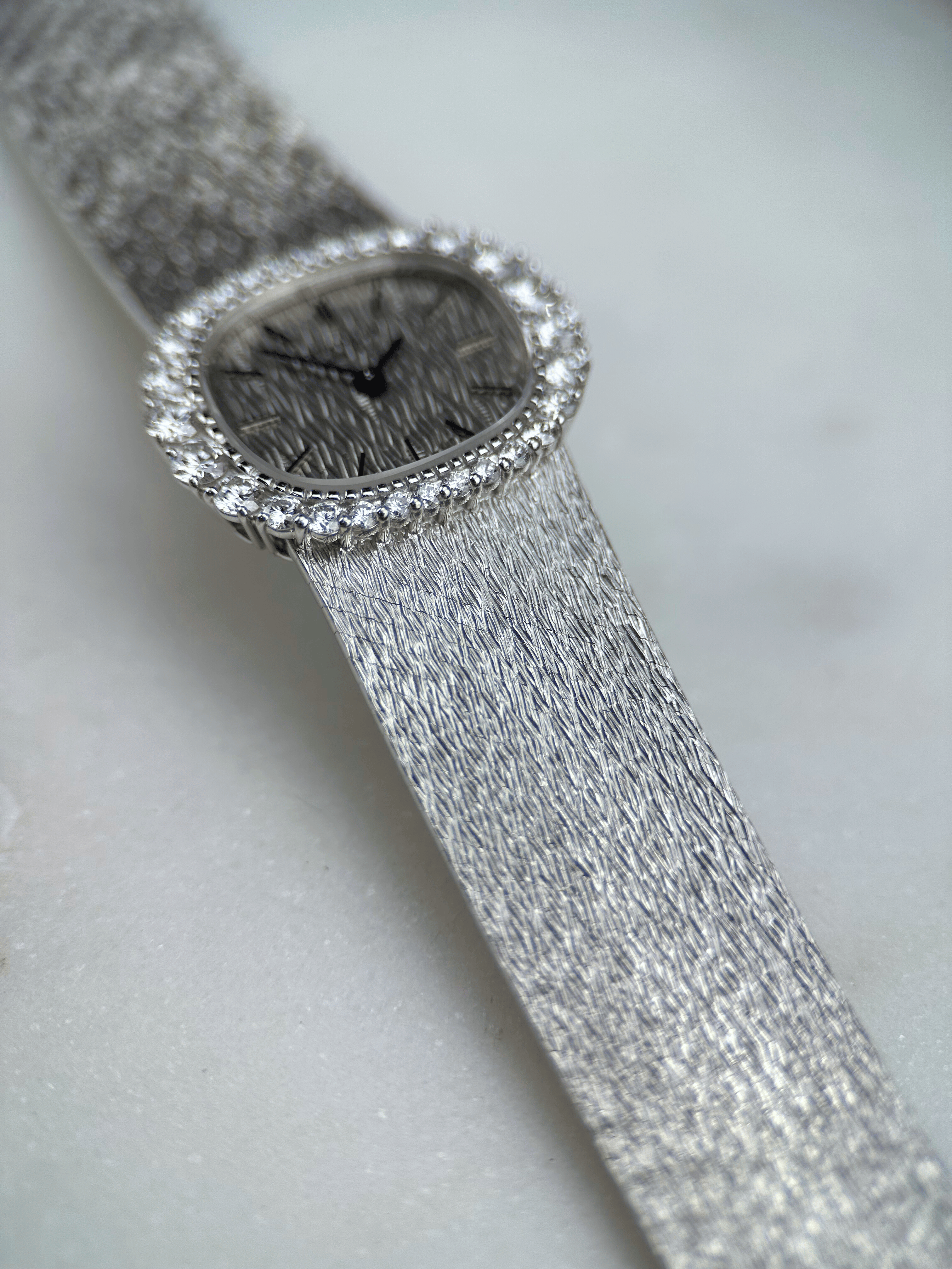 Patek Philippe WG Brillant 3394/1 Org. Papiere 1975