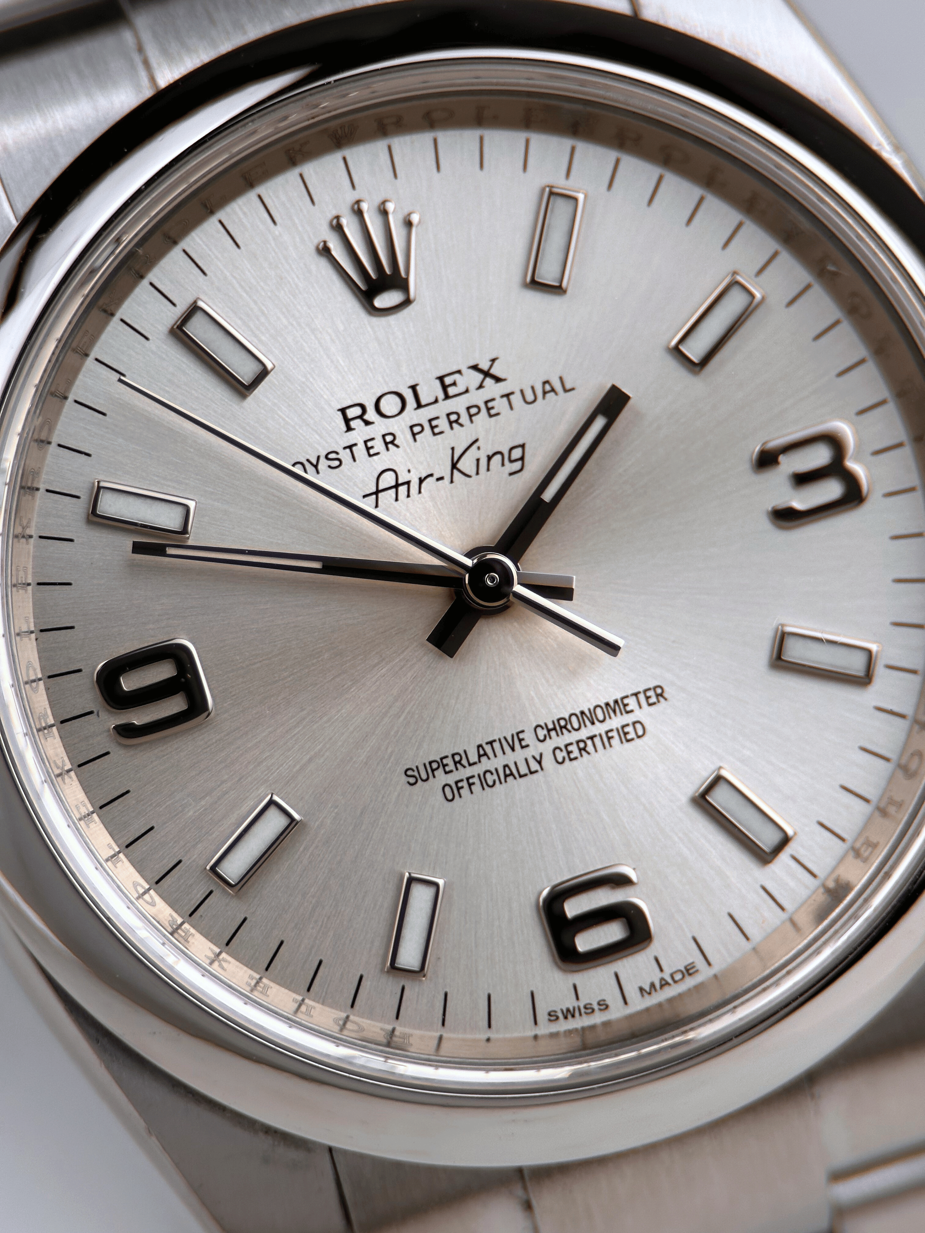 Rolex Air King 34mm 114200 Fullset 2013