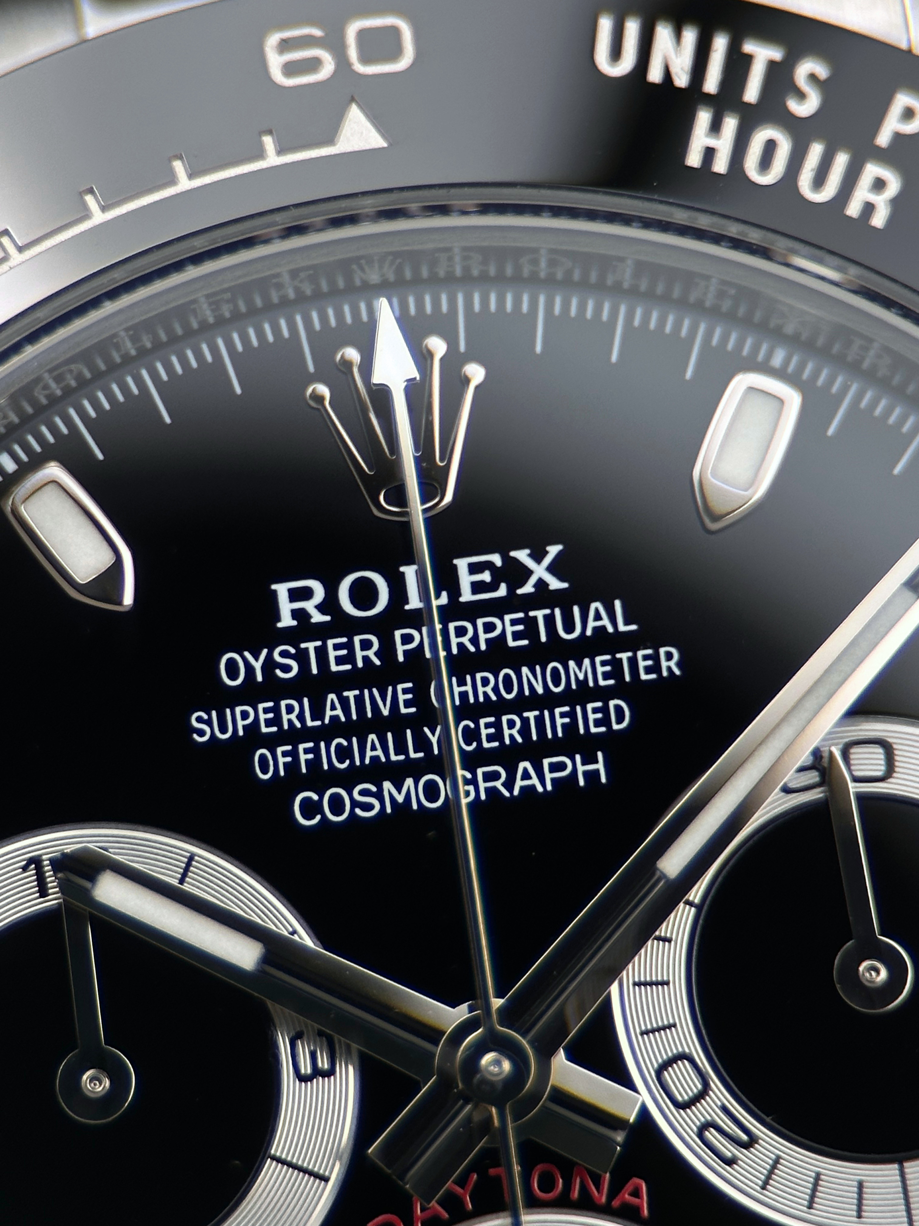 Rolex Cosmograph Daytona Schwarz 116500LN Fullset 2019