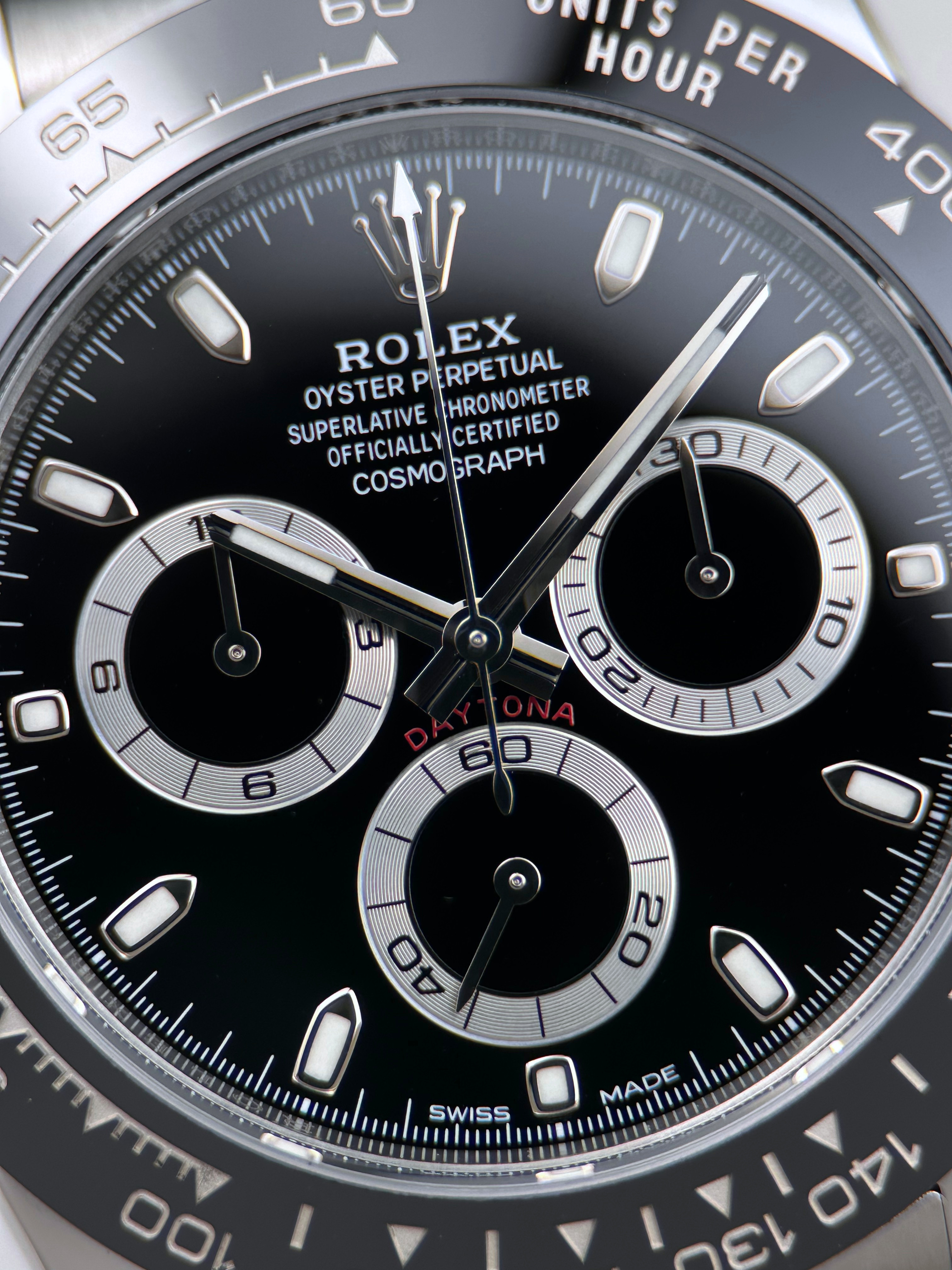 Rolex Cosmograph Daytona Schwarz 116500LN Fullset 2019