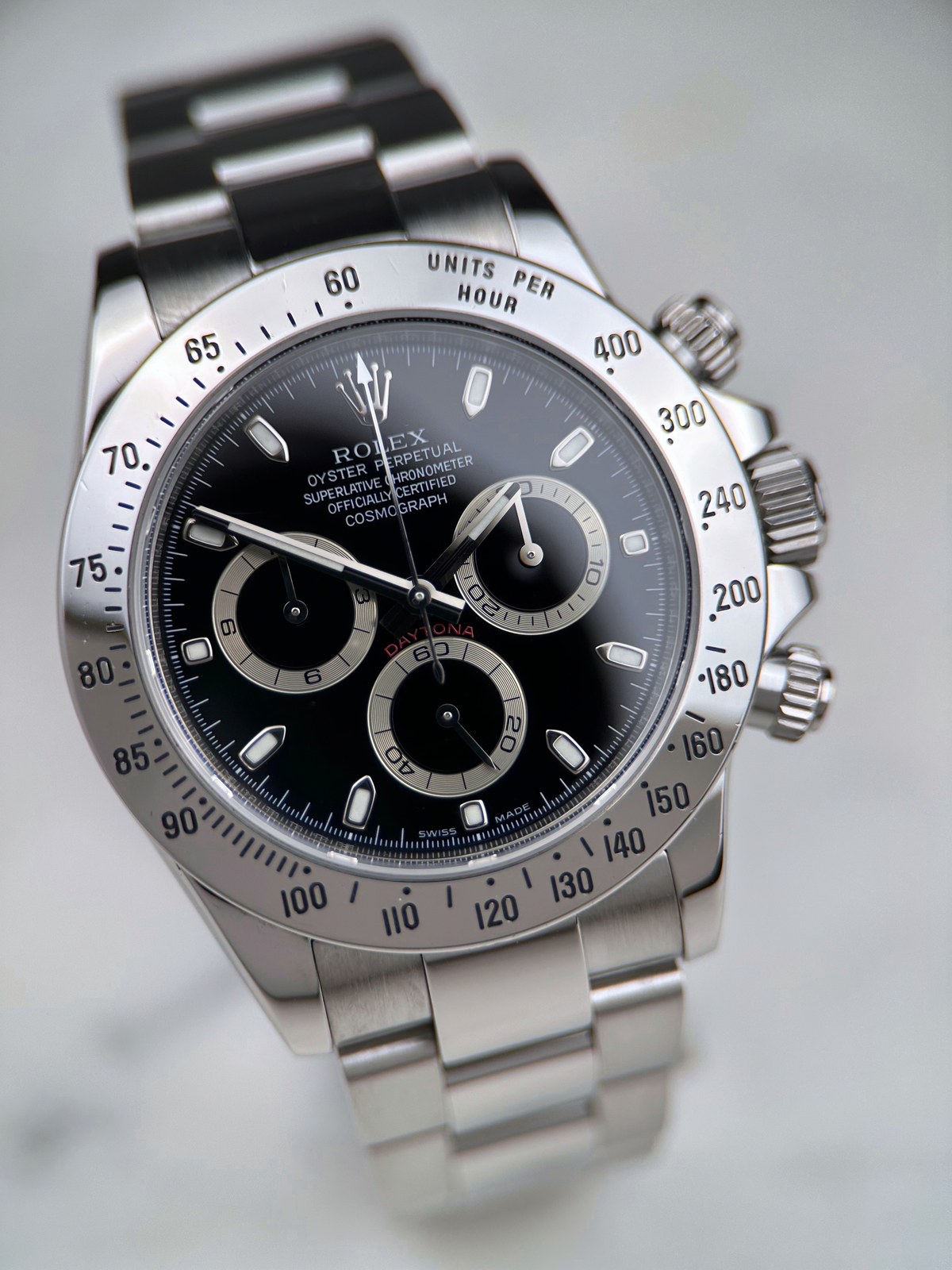 Rolex Cosmograph Daytona Schwarz 116520