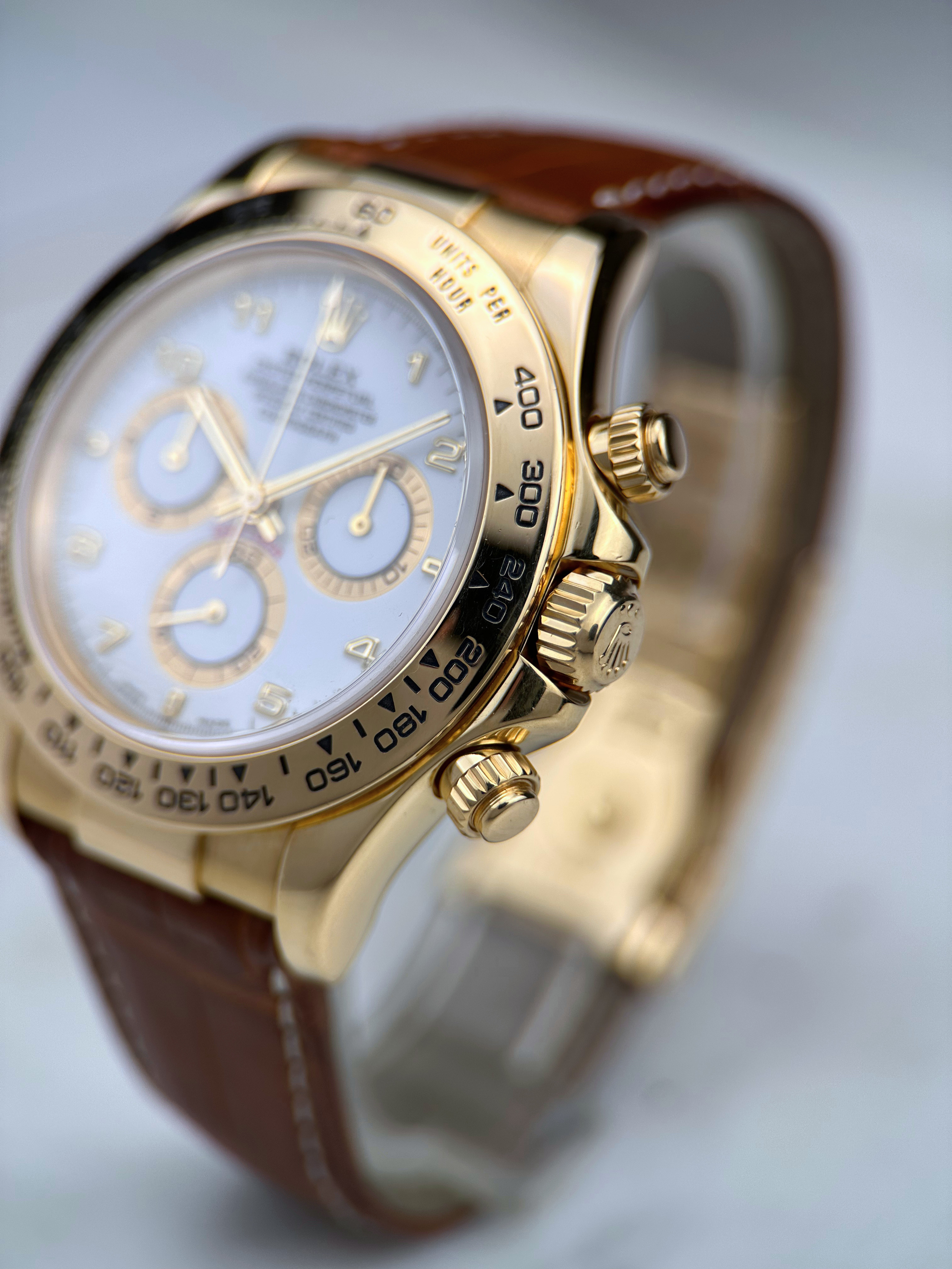 Rolex Cosmograph Daytona Weiß 116518 F-Serie Fullset 2005