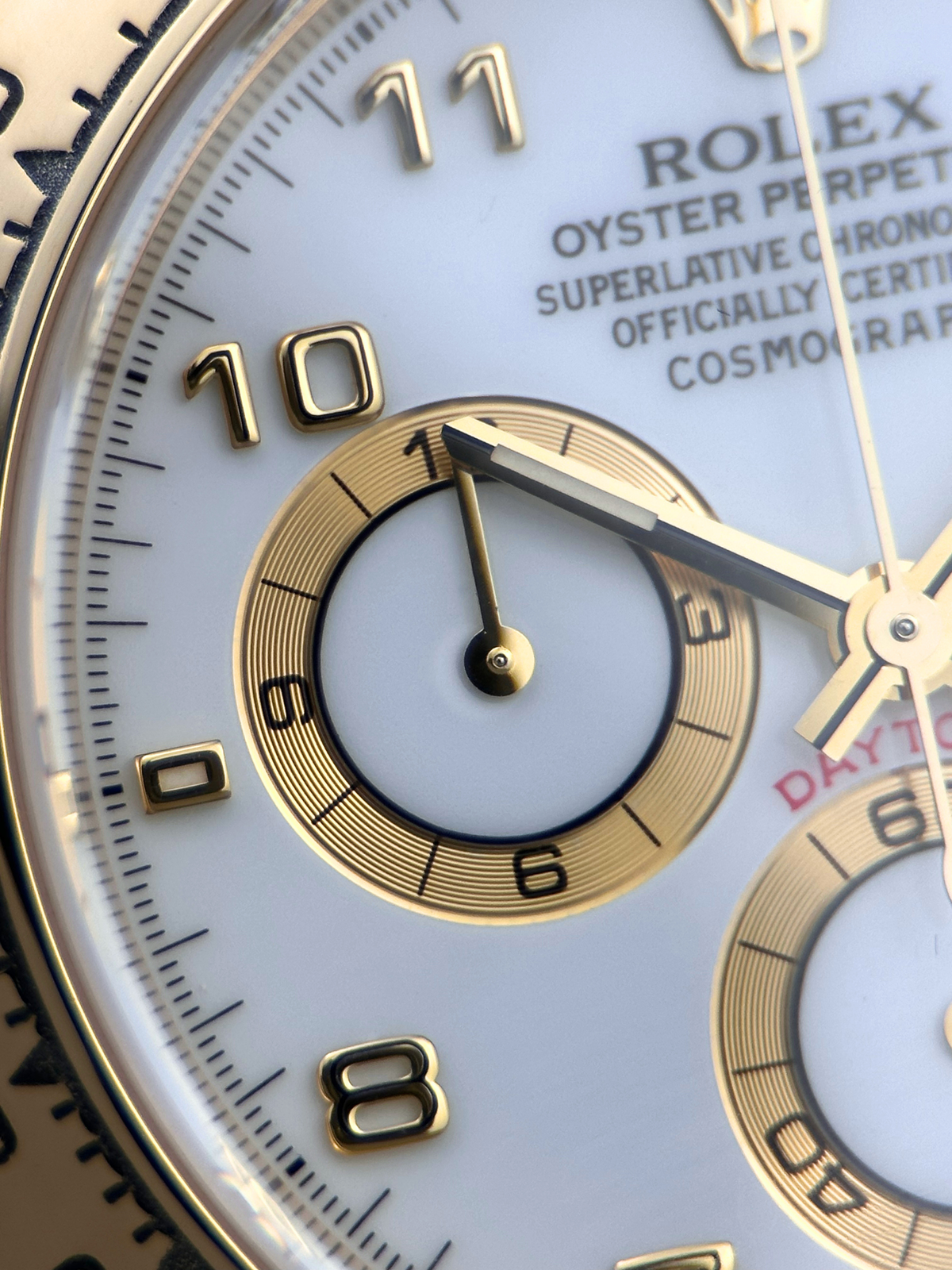 Rolex Cosmograph Daytona Weiß 116518 F-Serie Fullset 2005