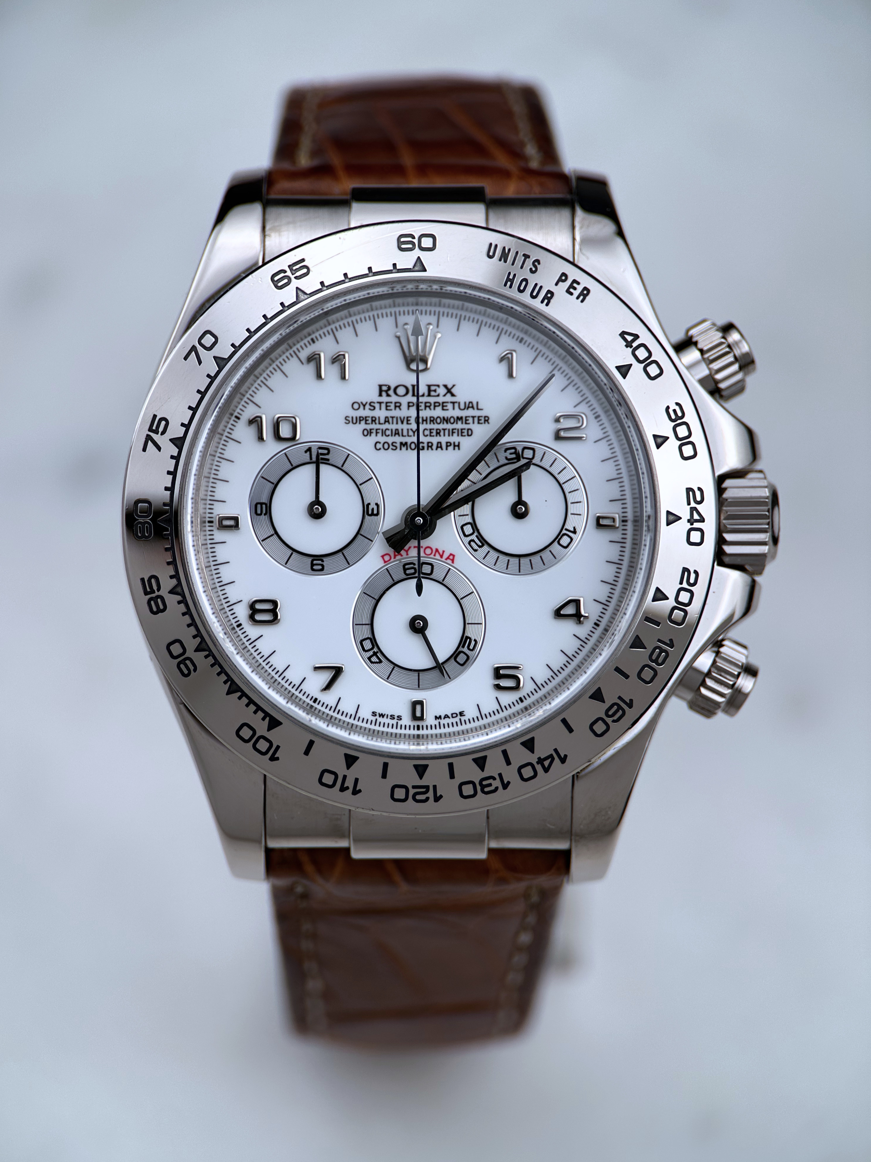 Rolex Cosmograph Daytona Weiß 116519 F-Serie Fullset 2003