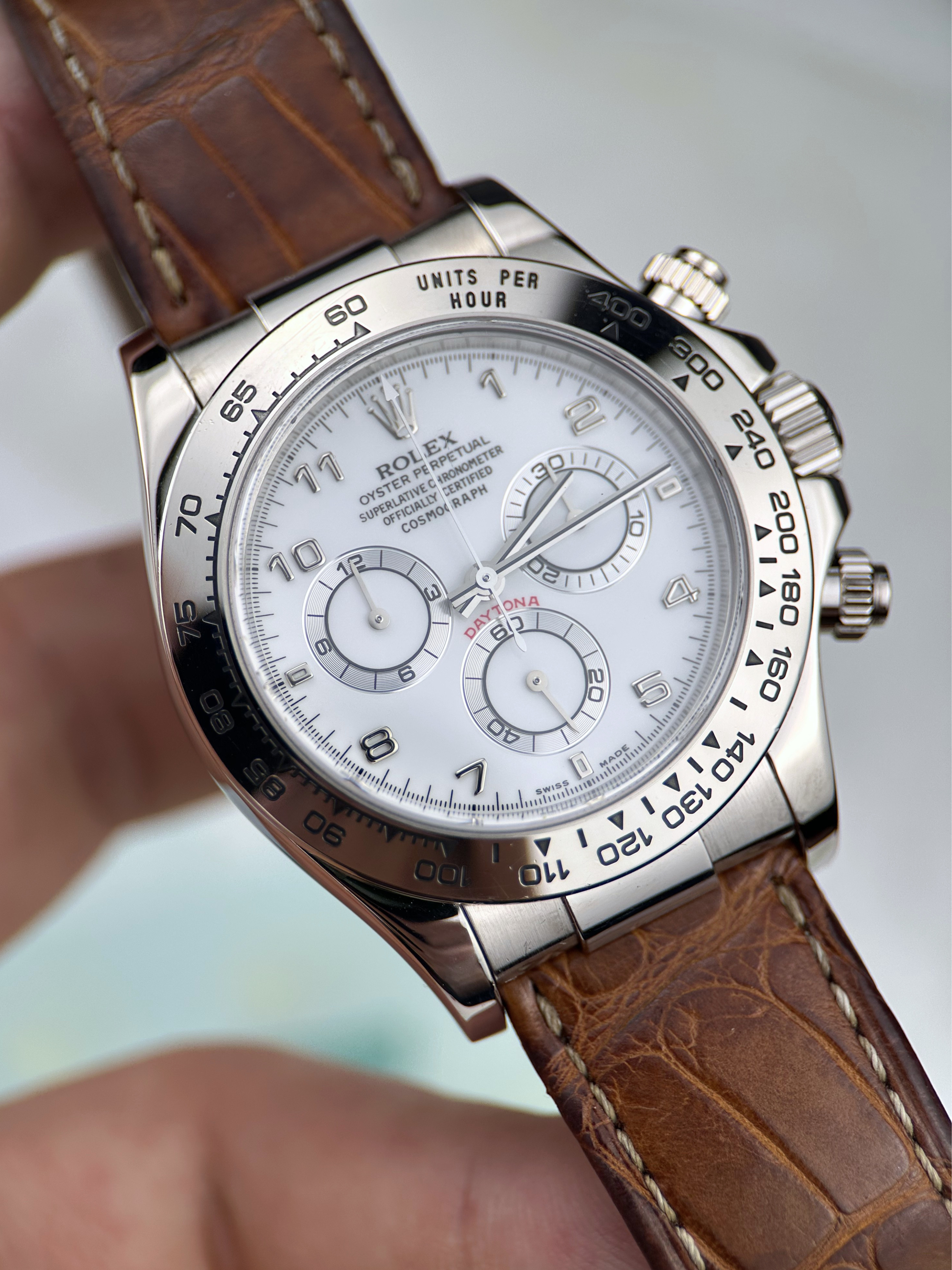 Rolex Cosmograph Daytona Weiß 116519 F-Serie Fullset 2003