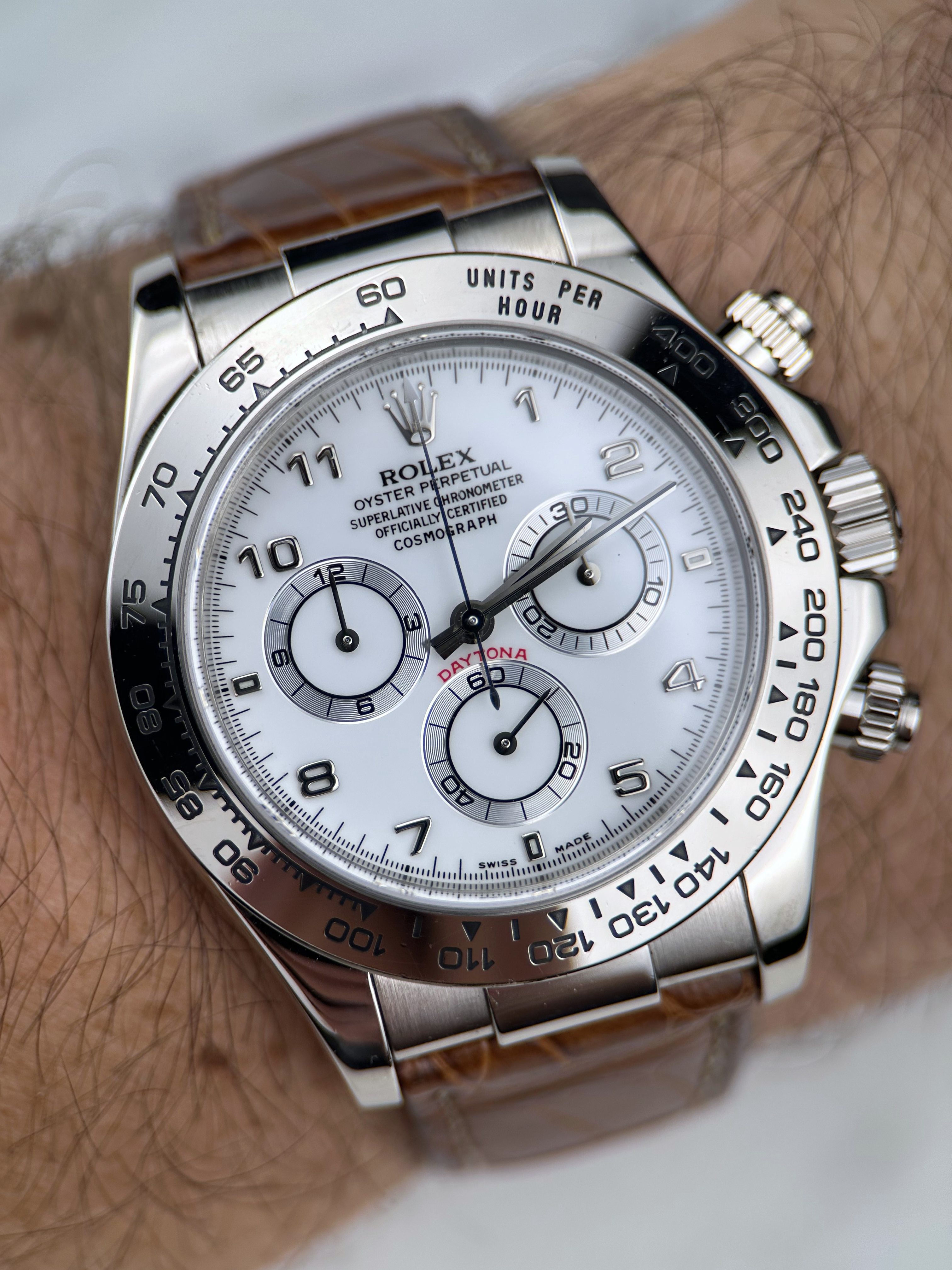 Rolex Cosmograph Daytona Weiß 116519 F-Serie Fullset 2003
