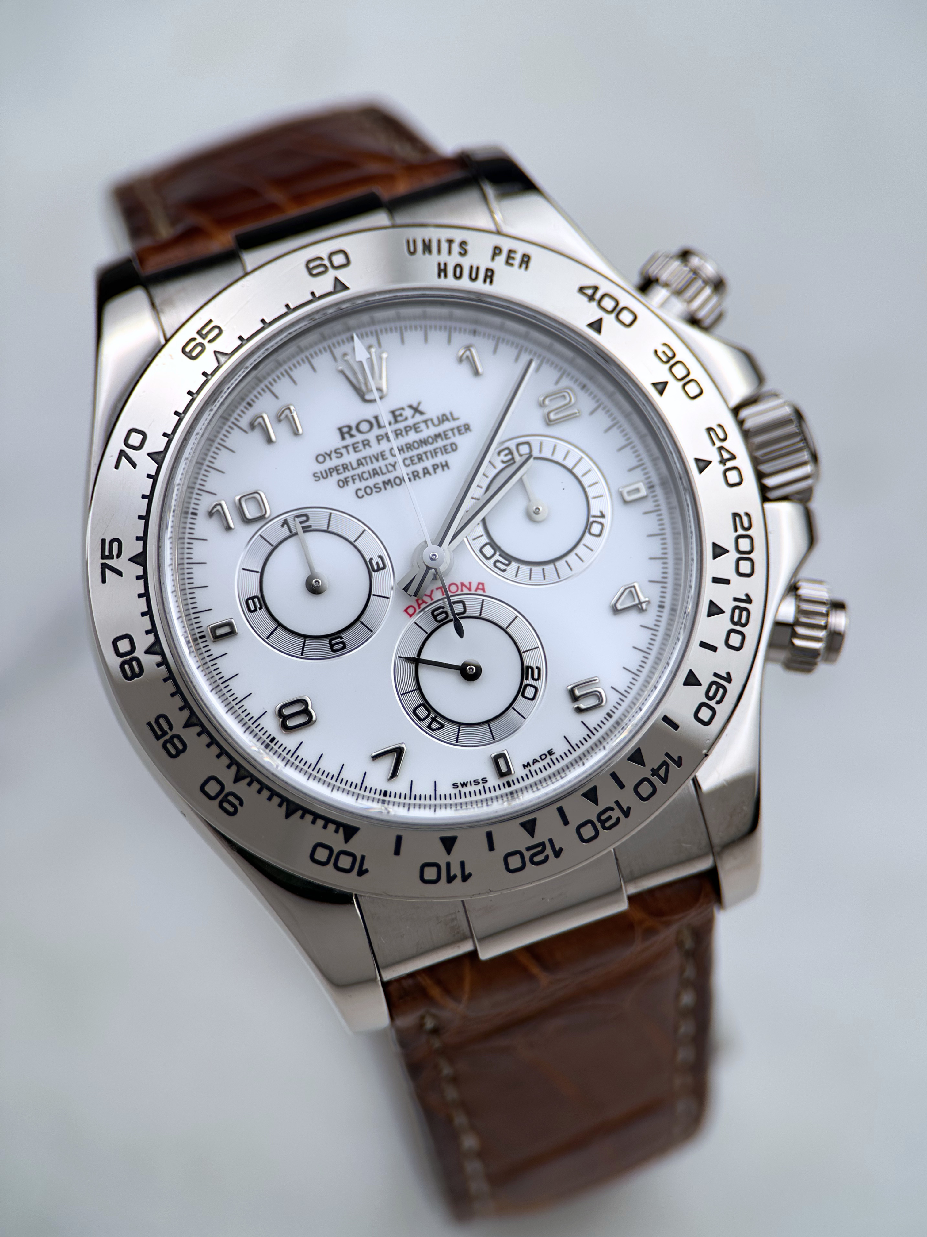 Rolex Cosmograph Daytona Weiß 116519 F-Serie Fullset 2003
