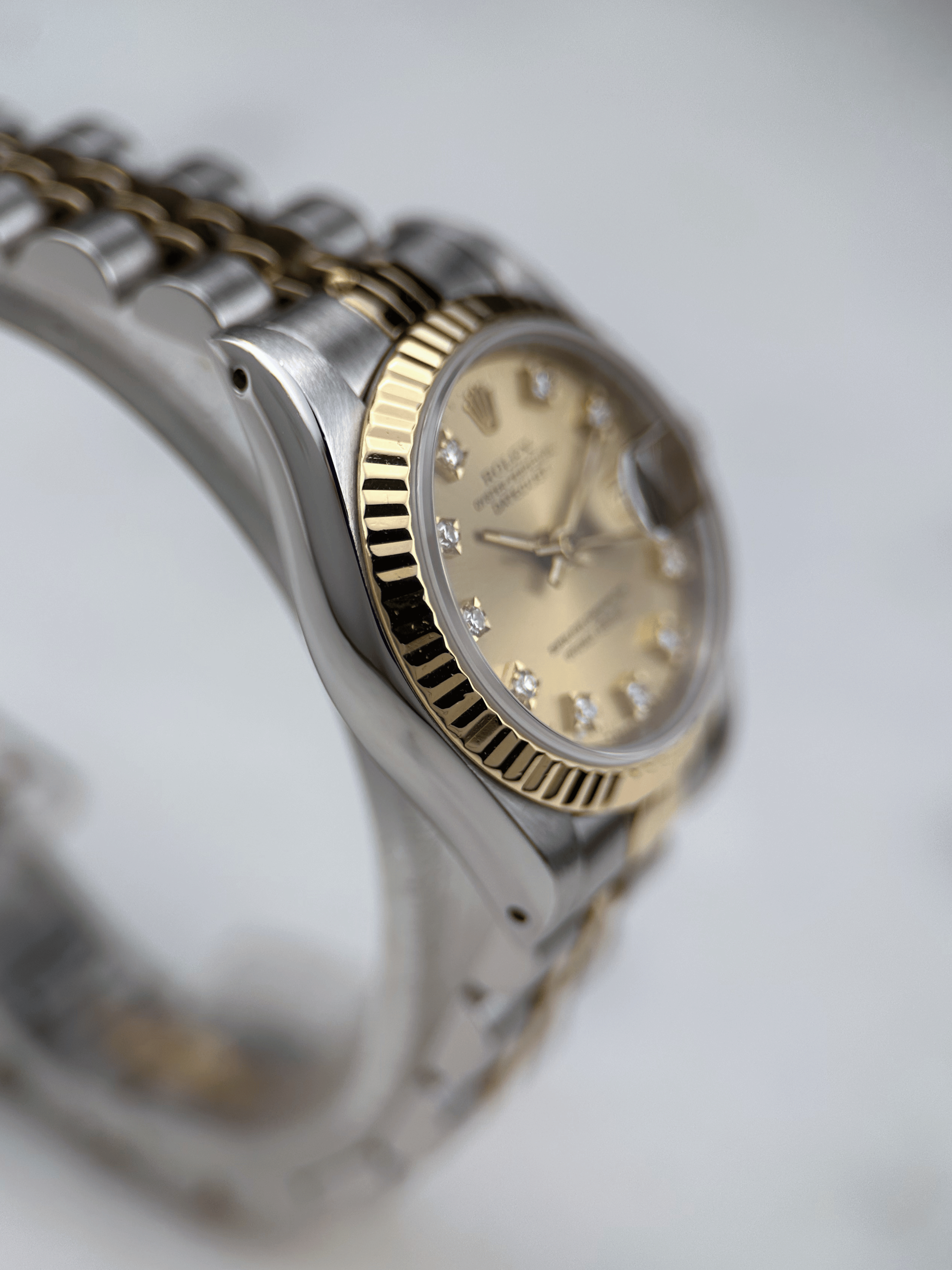 Rolex Datejust 26 69173 Champagner Brillant R- Serie 1987