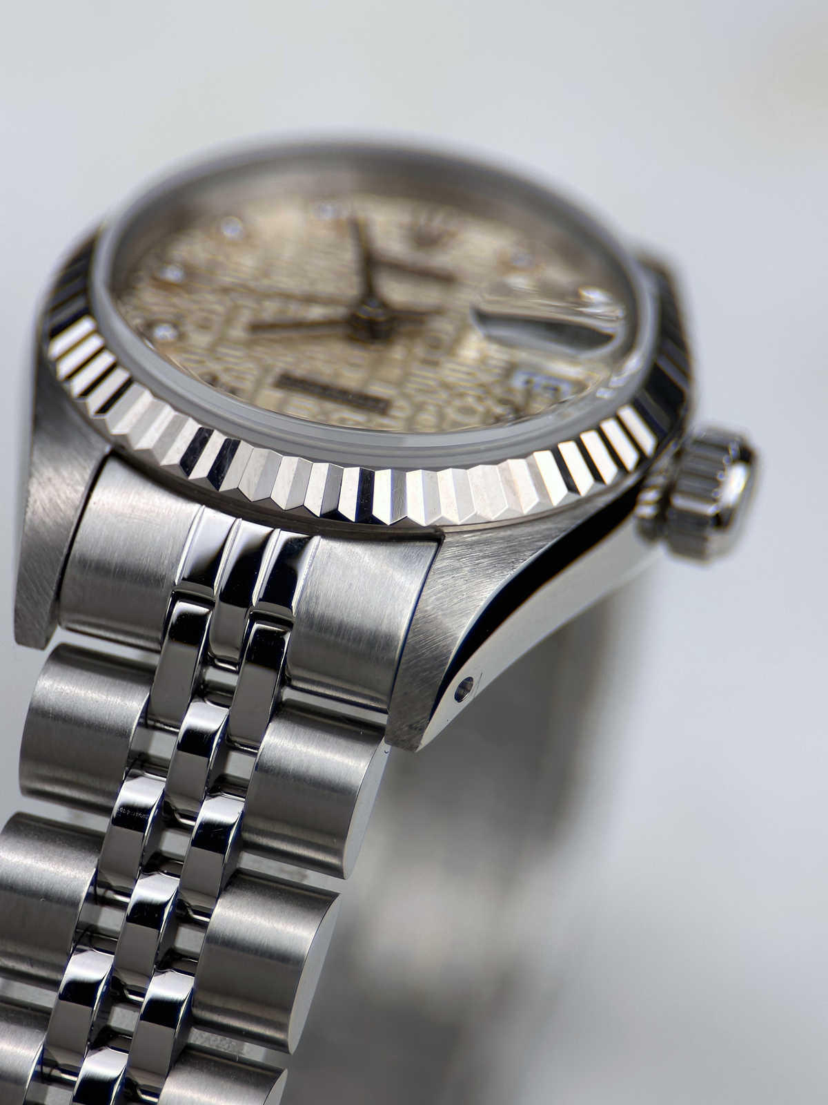 Rolex Datejust 26 "Computer Dial Silber" 69174 Papiere aus 1994