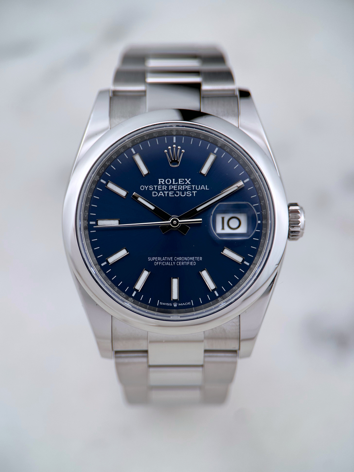 Rolex Datejust 36 126200 Blau Fullset 2025