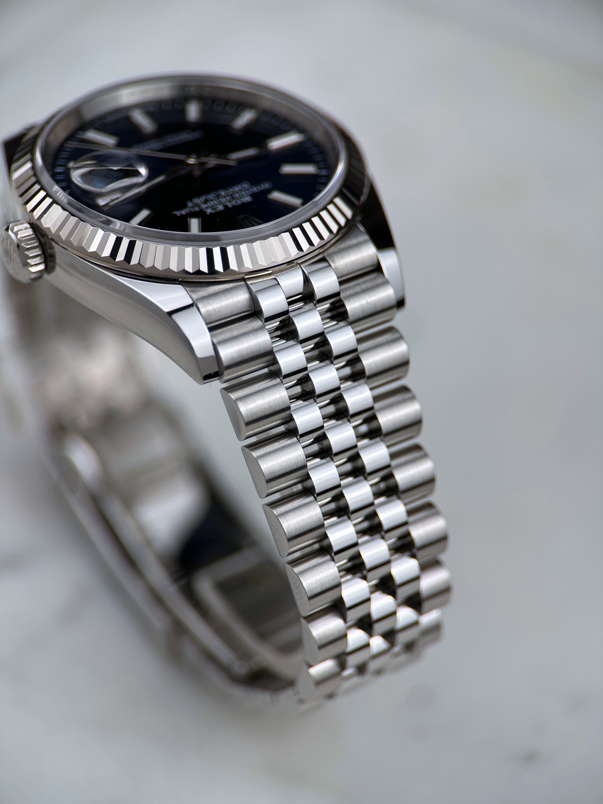 Rolex Datejust 36 Blau Index 126234 Fullset 2019