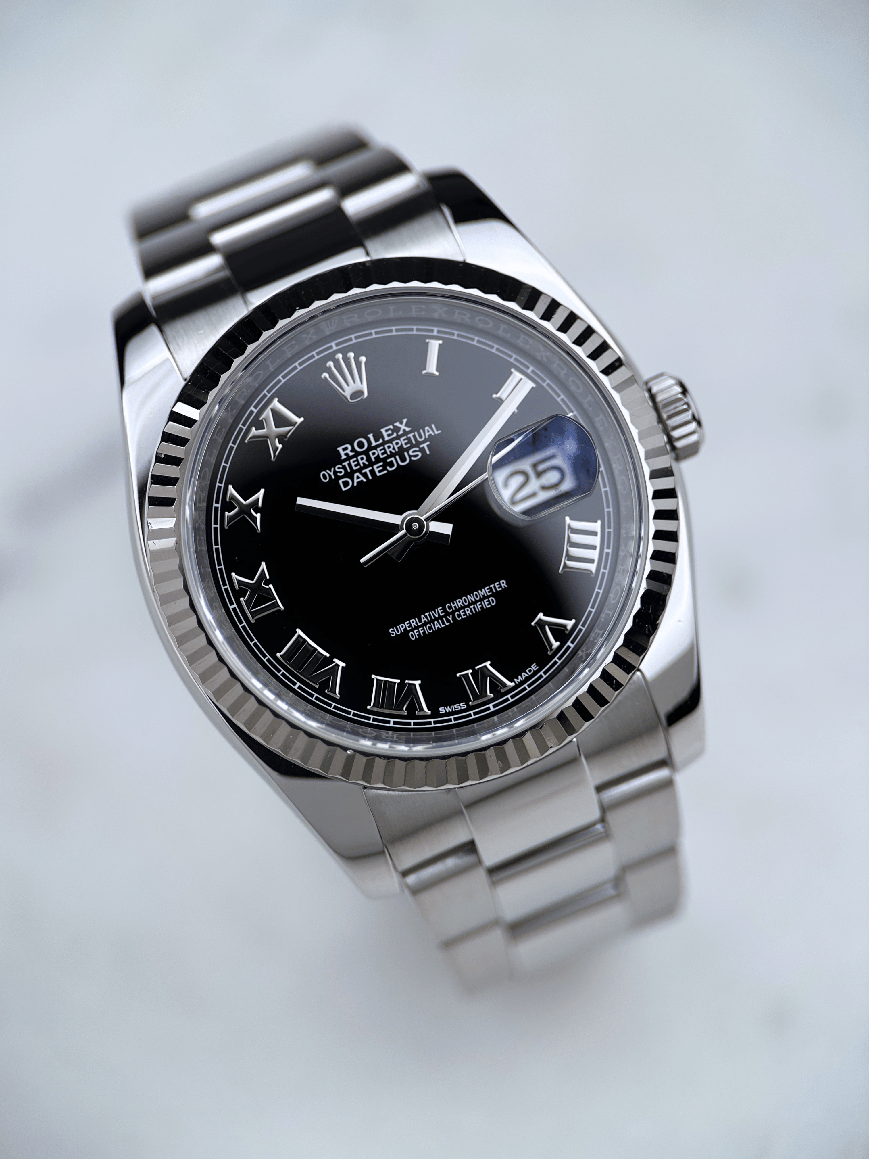 Rolex Datejust 36MM 126234 Schwarz Fullset 2018