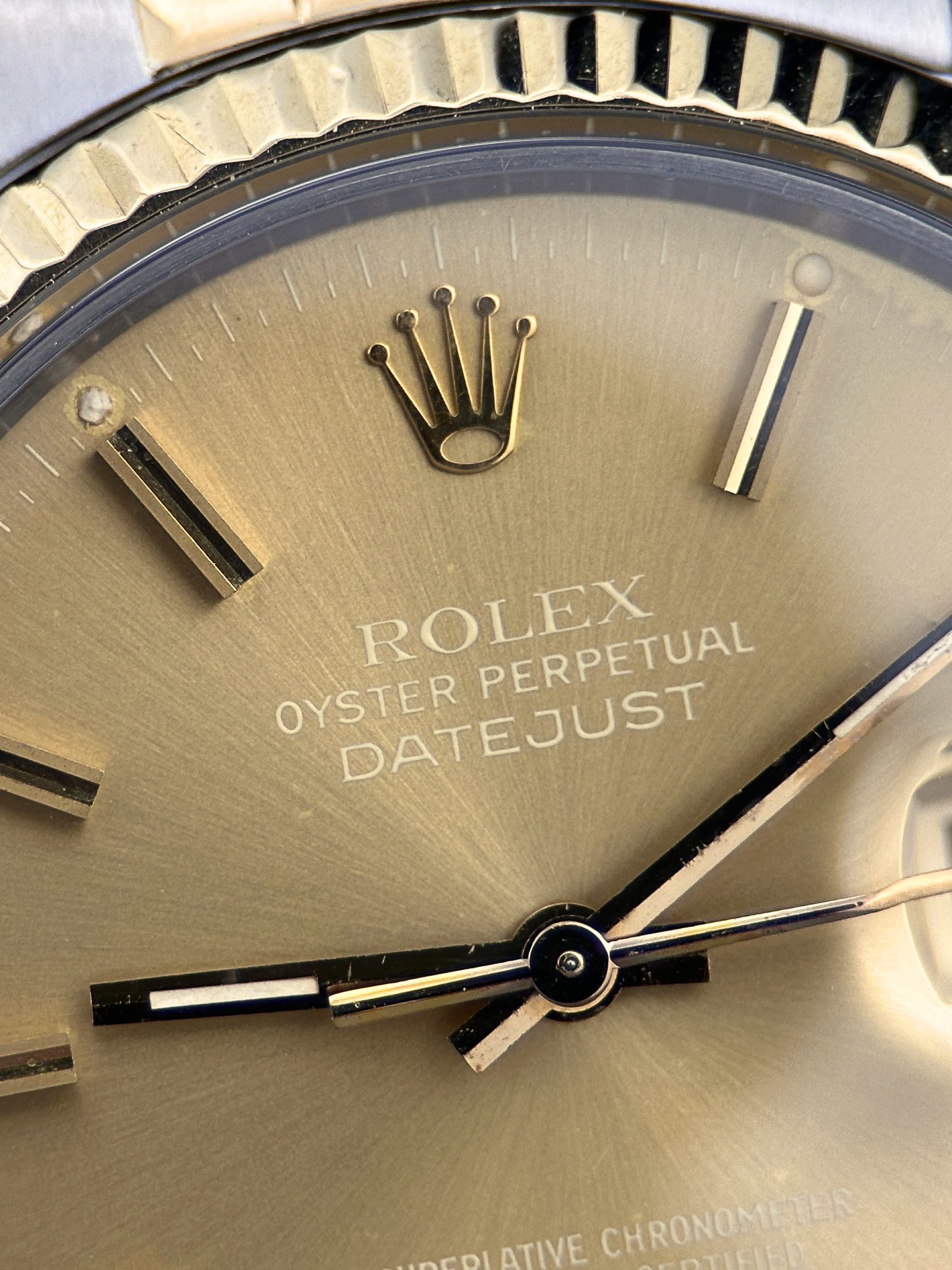 Rolex Datejust 36MM 16013 Champagner 1978 Service 2026