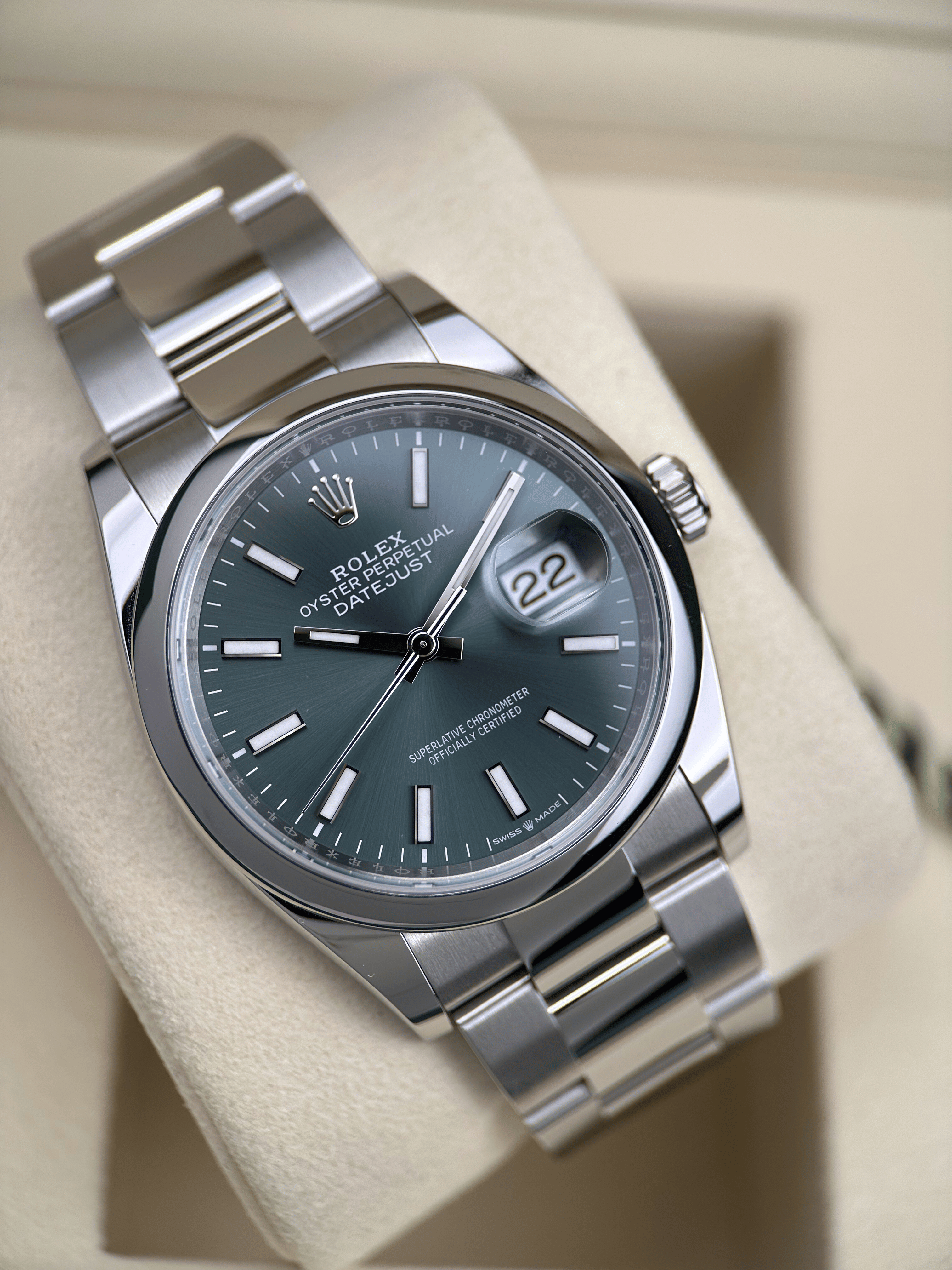 Rolex Datejust 36 Mint 126200 Fullset 2026